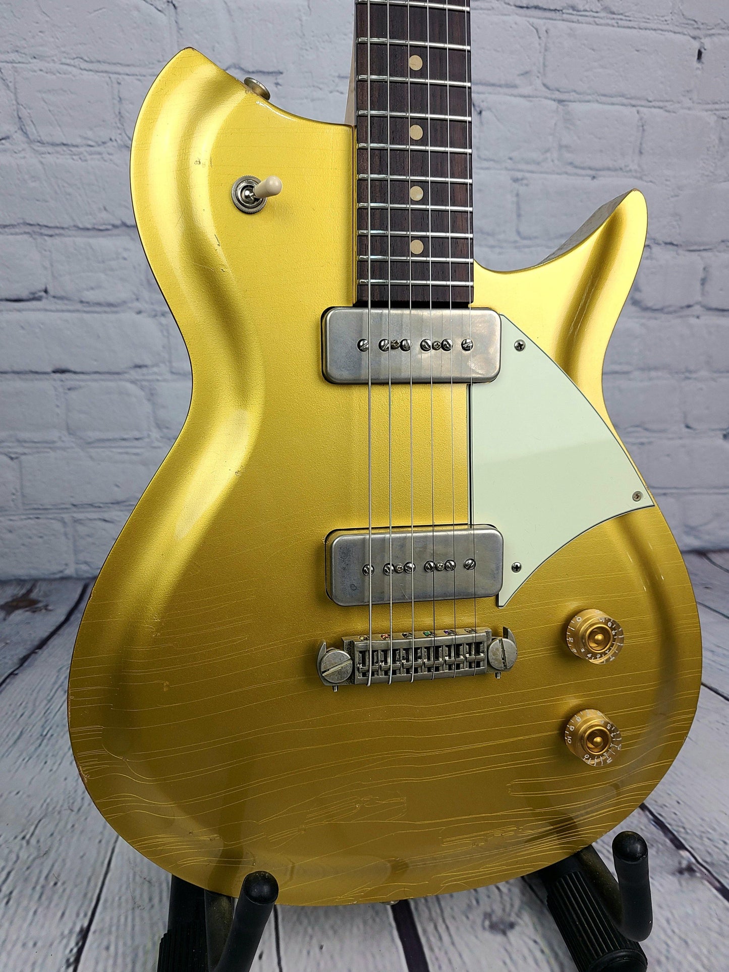 Fano RB6 Oltre Light Distress Relic P90s Made in USA - Guitar Brando