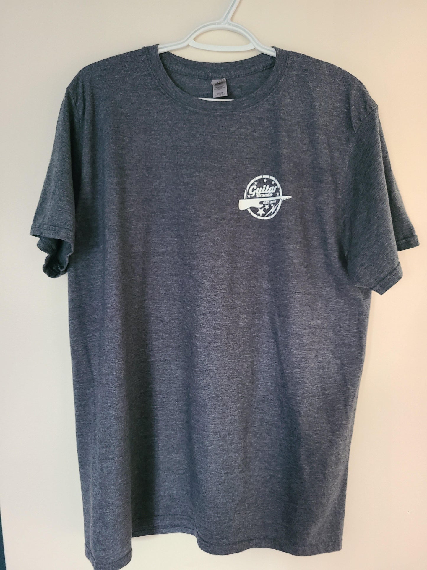 Guitar Brando Heather Grey Original Logo Shirt - Guitar Brando