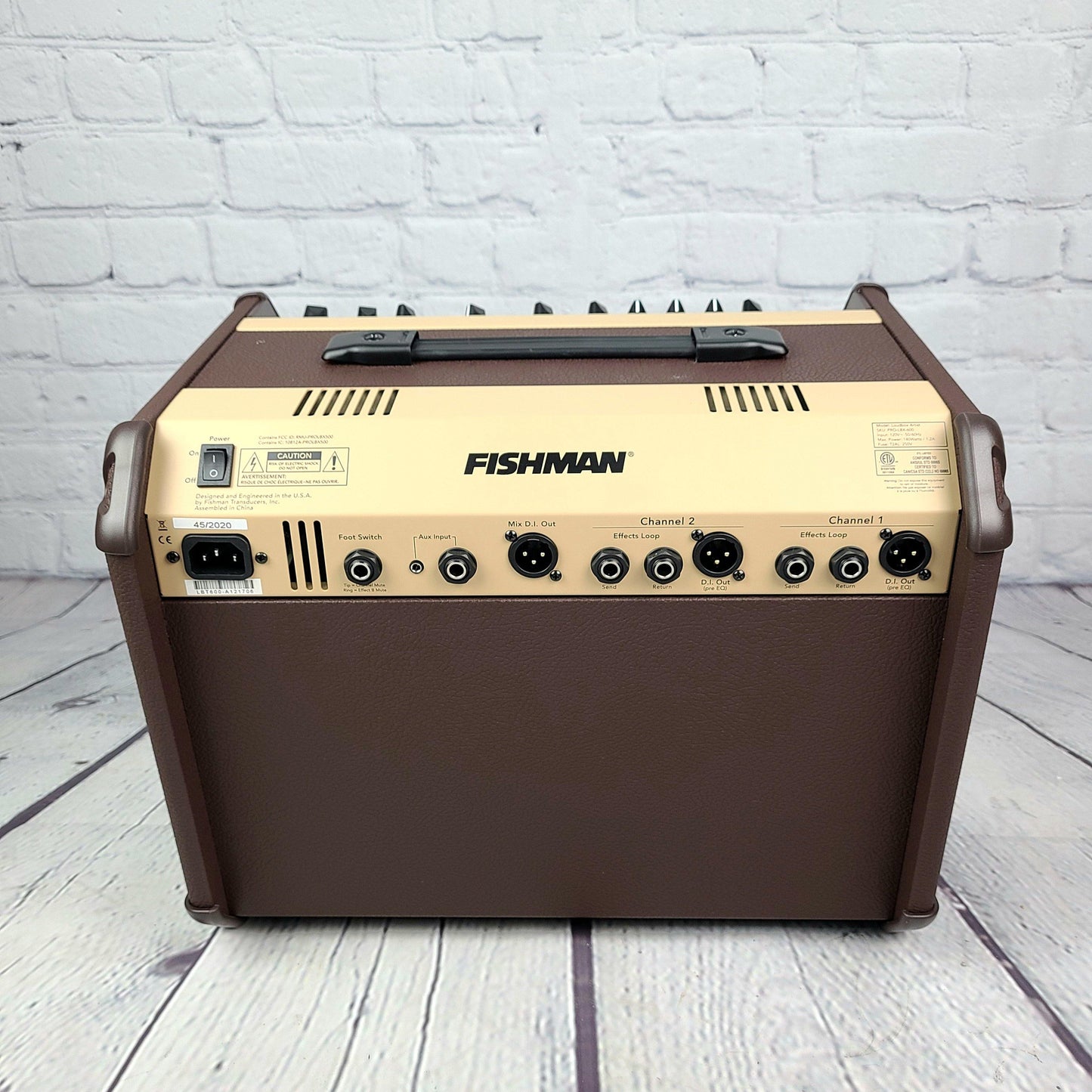 Fishman Loudbox Artist 120w Acoustic Amplifier - Guitar Brando