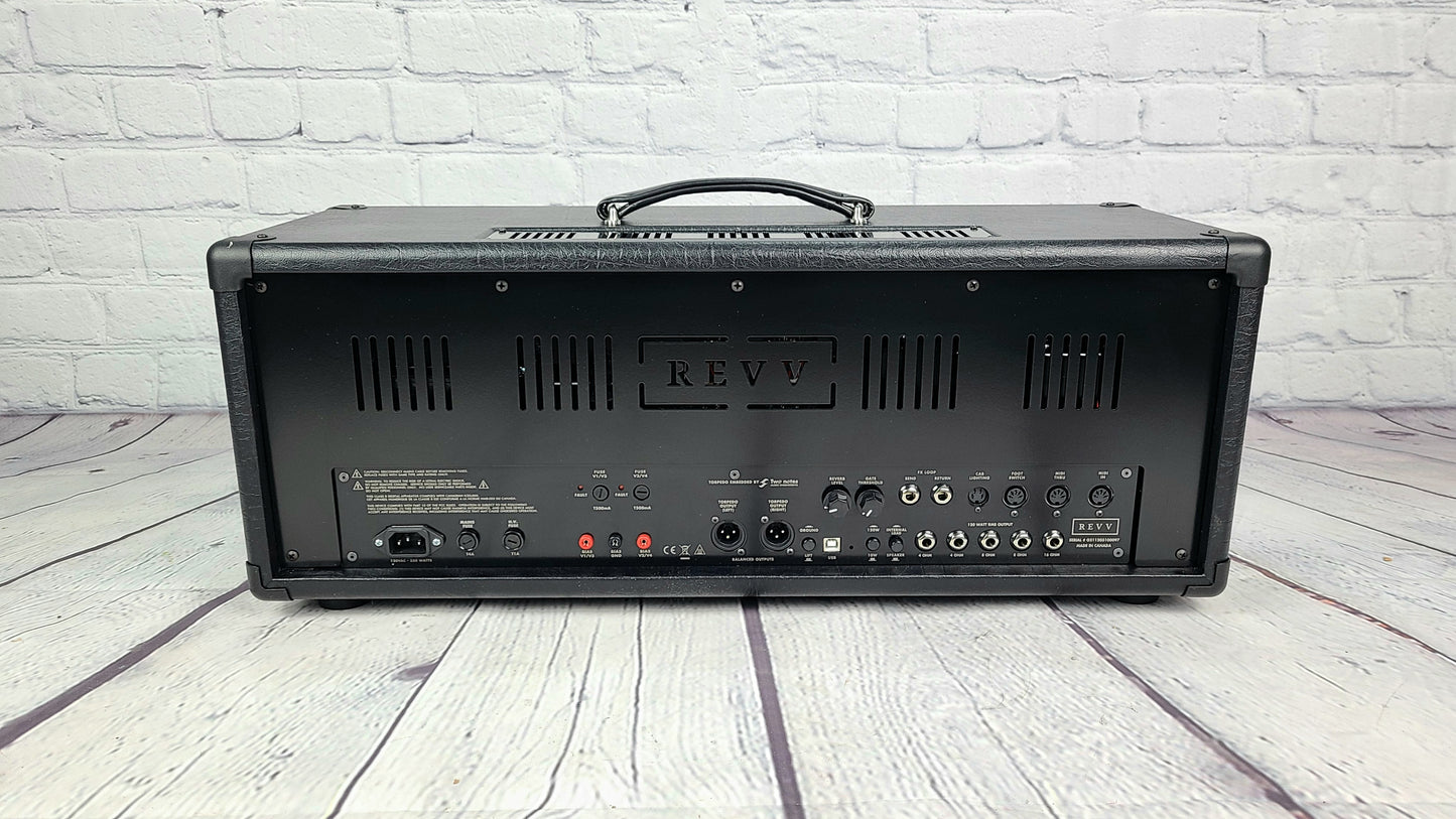 Revv Amplification Generator 120 MKIII Tube Amplifier Head Two Notes