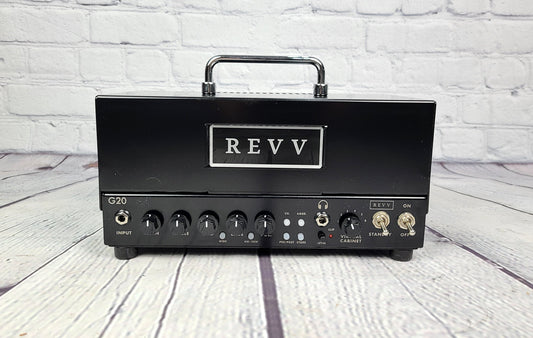 USED Revv Amplification G20 Lunchbox Tube Amplifier Head Two Notes