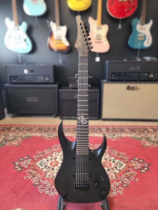 USED Solar A1.7 Baritone 7 String Guitar Evertune Bridge