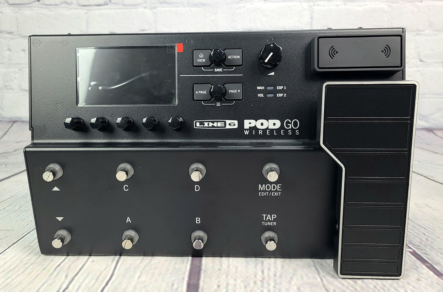 line 6 pod go expression pedal Line 6 POD GO Wireless Amp Simulator Modeling Pedal – Guitar Brando