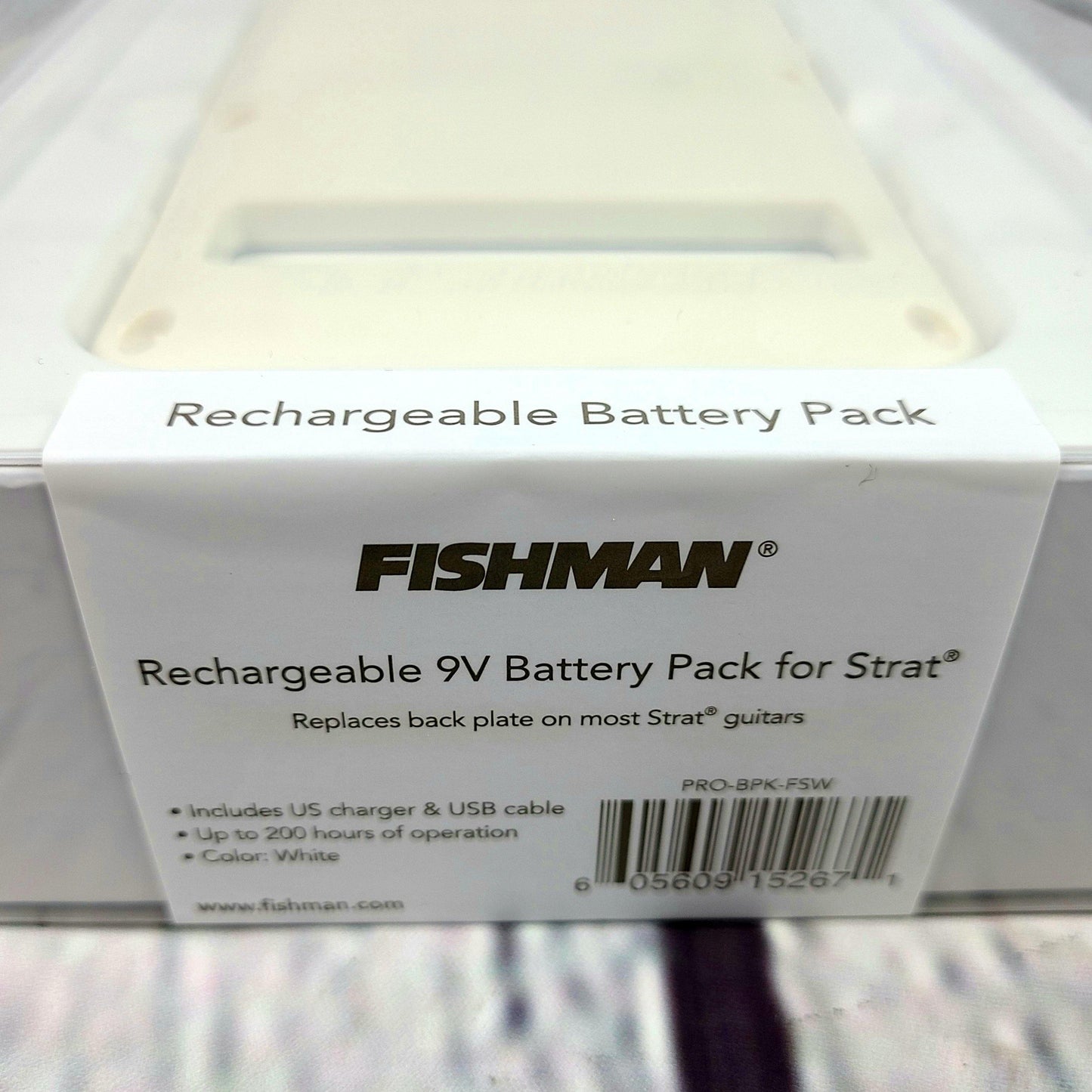 Fishman Fluence Pickups Strat Rechargeable Battery Pack - Guitar Brando