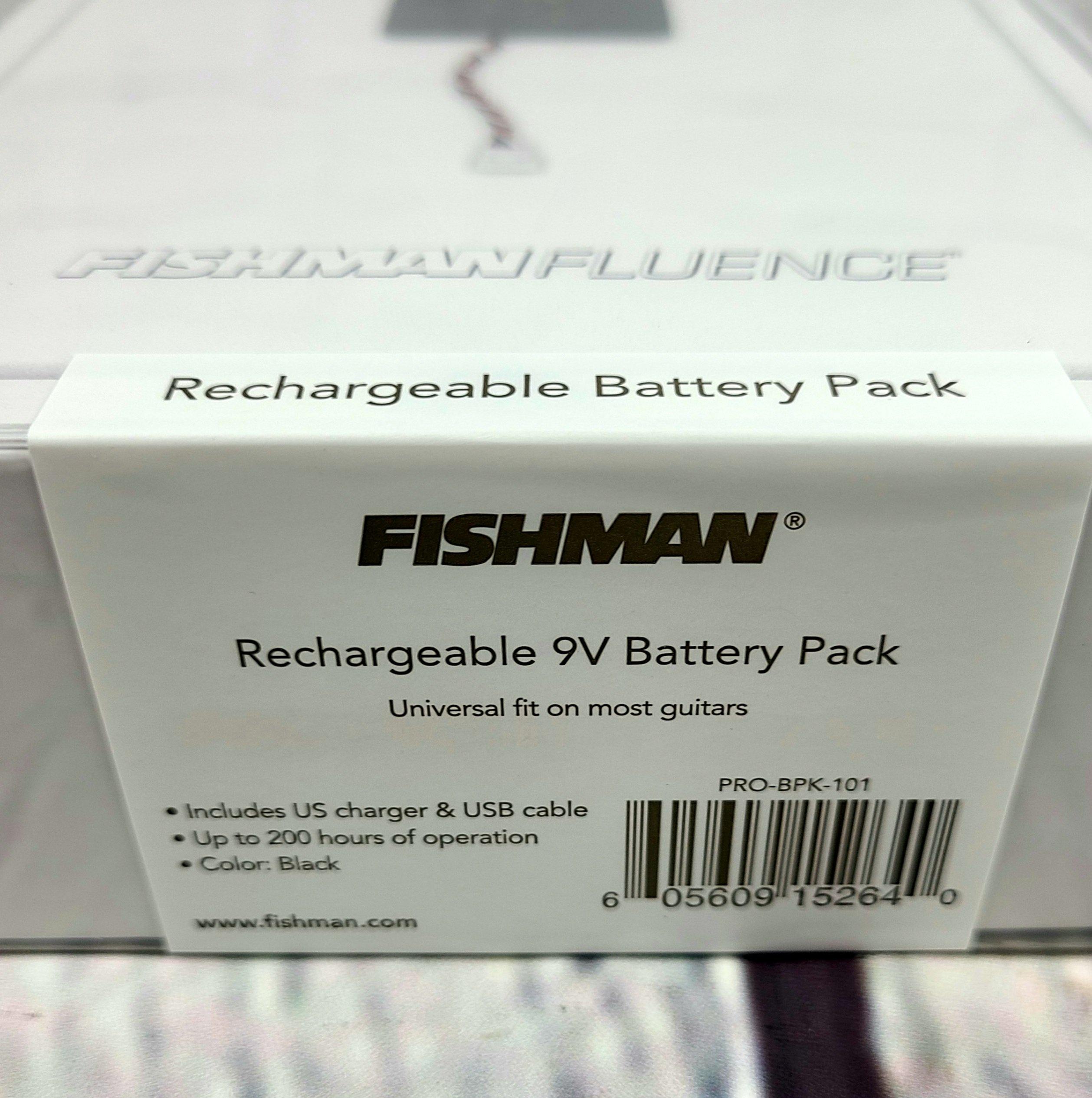 Fishman Fluence Pickups Universal Rechargeable Battery Pack – Guitar Brando