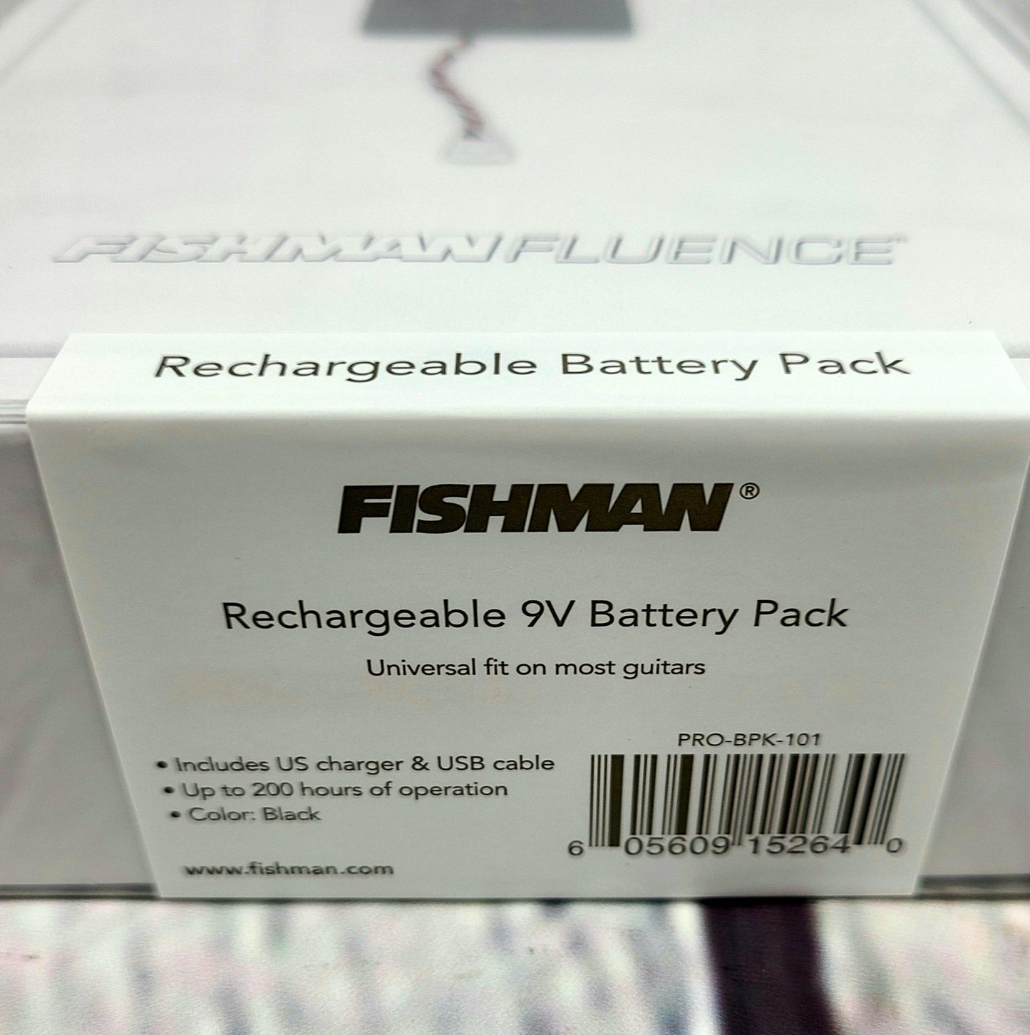 Fishman Fluence Pickups Universal Rechargeable Battery Pack - Guitar Brando