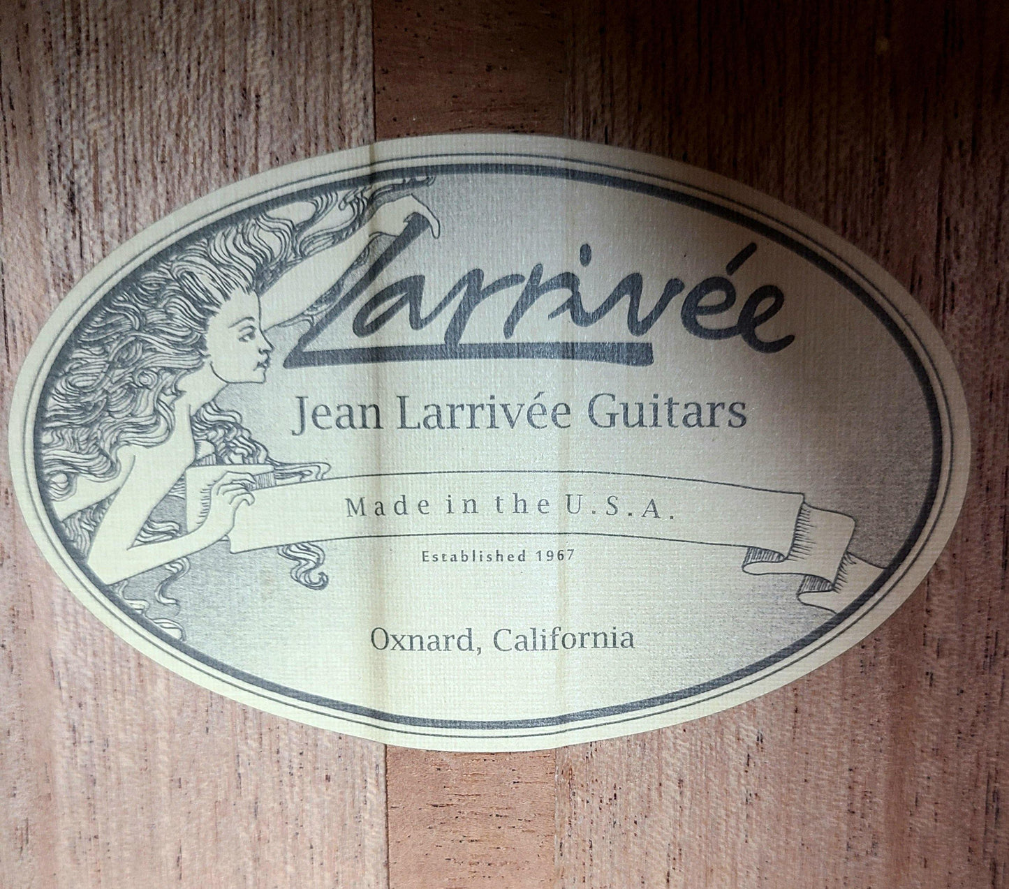 Larrivee OMV-40 Mahogany Cutaway Acoustic Electric Stage Pro Elements - Guitar Brando
