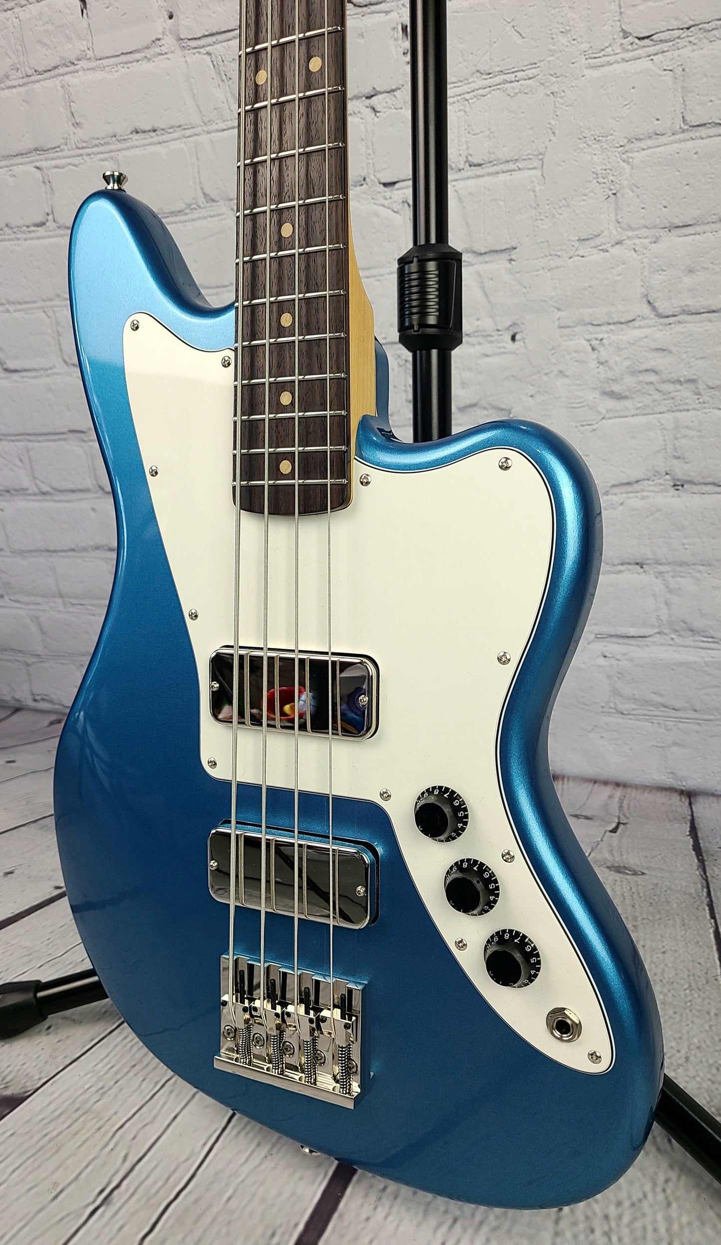 Fano Oltre JM4 Bass Guitar Lake Placid Blue USA Made - Guitar Brando