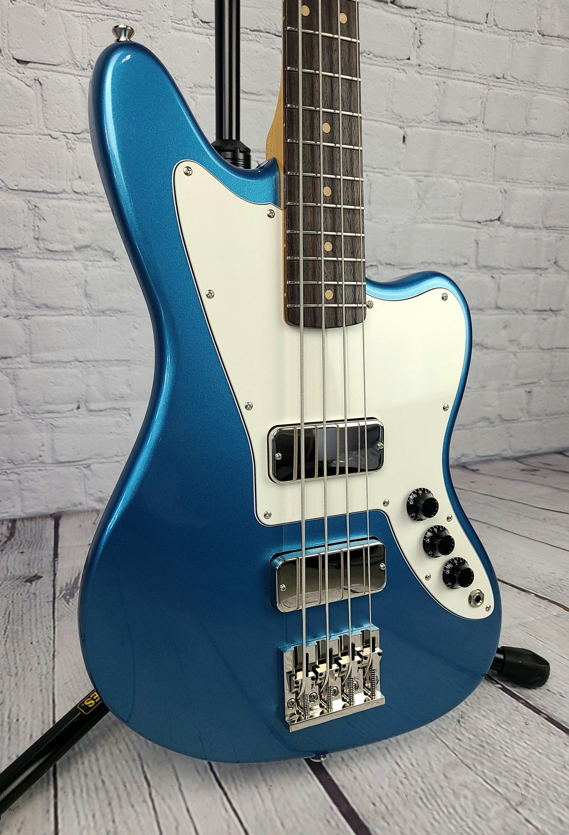 Fano Oltre JM4 Bass Guitar Lake Placid Blue USA Made - Guitar Brando