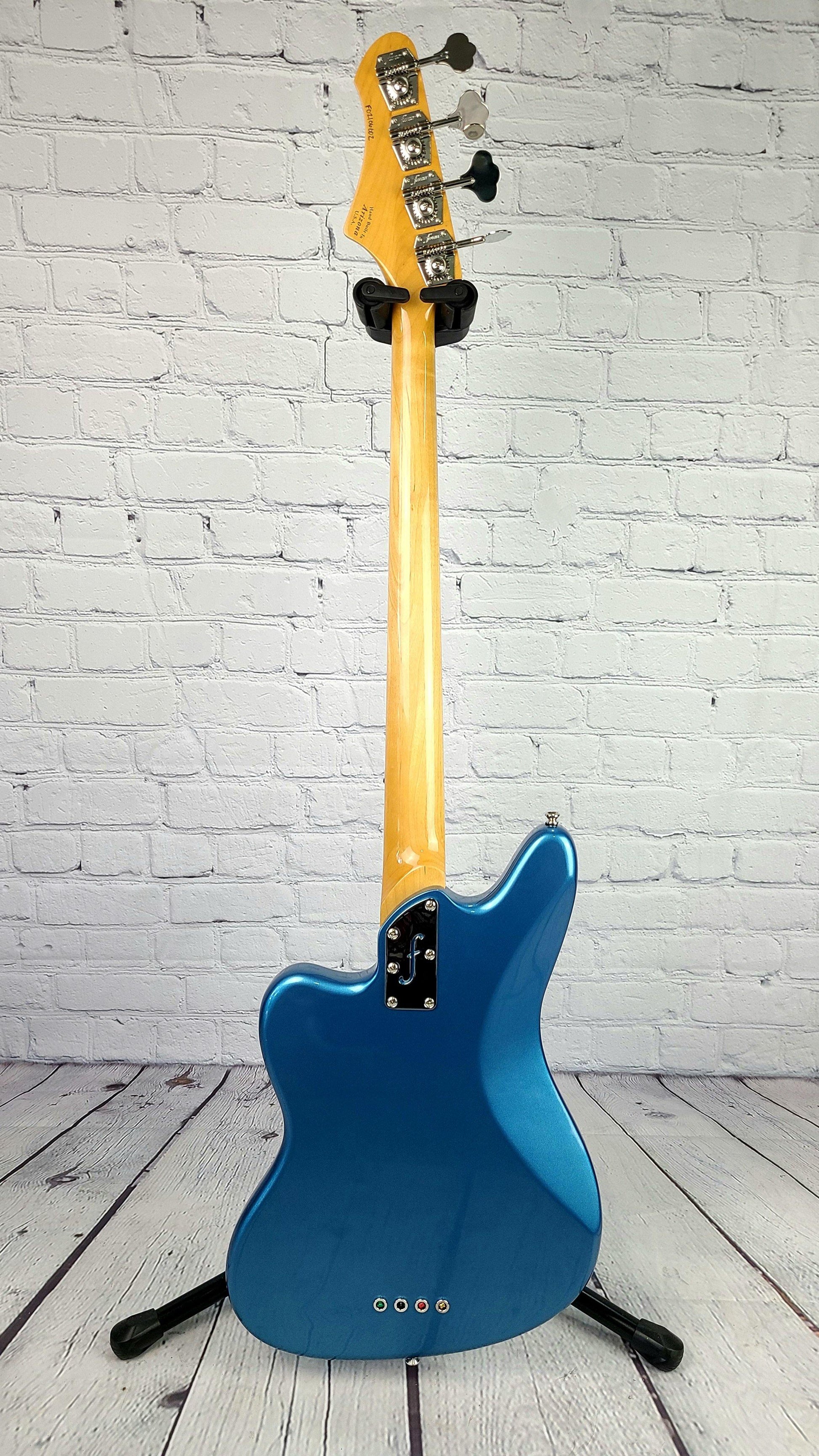 Fano Oltre JM4 Bass Guitar Lake Placid Blue USA Made - Guitar Brando