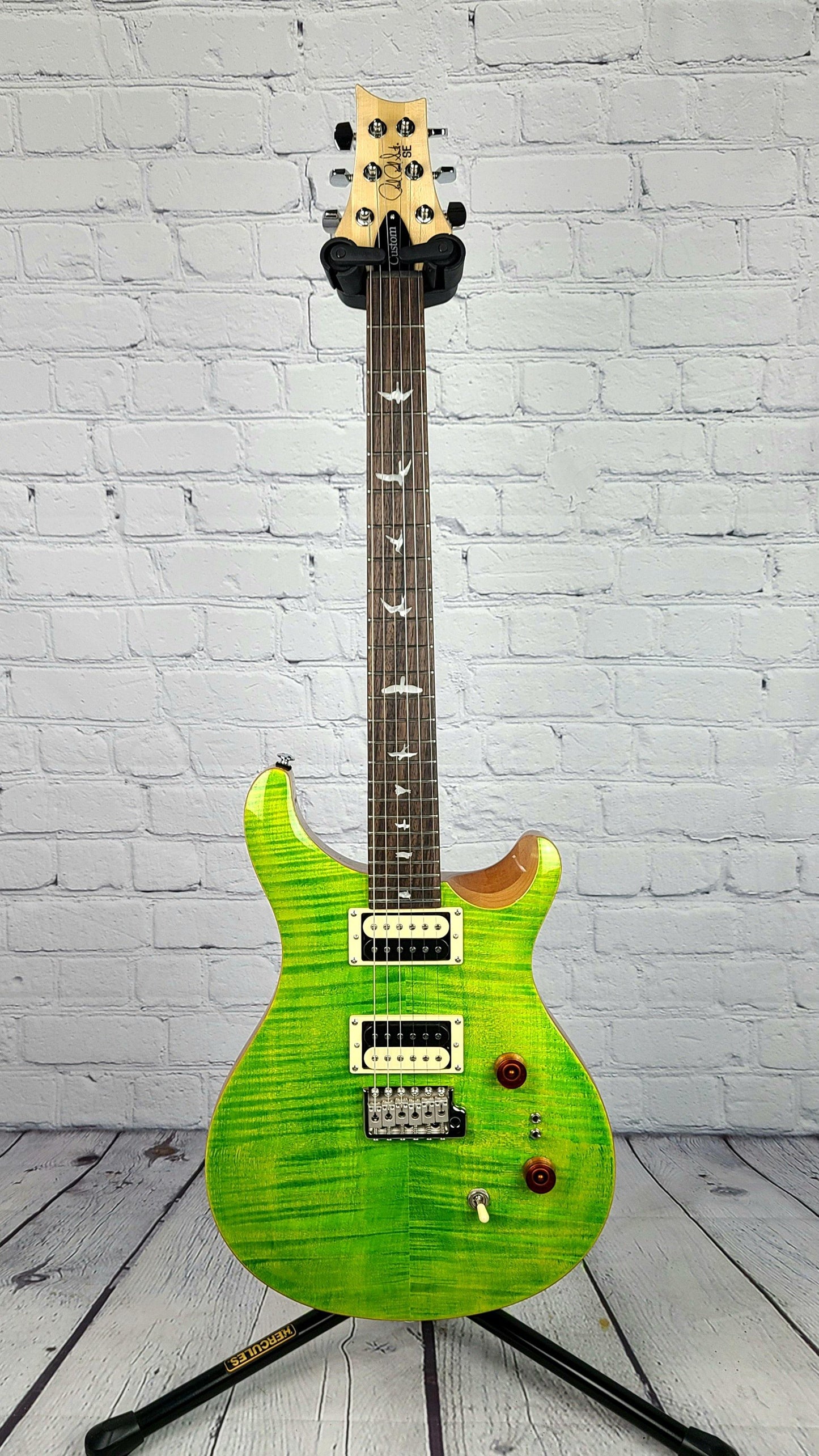 Paul Reed Smith PRS SE Custom 24-08 2021 Eriza Verde - Guitar Brando