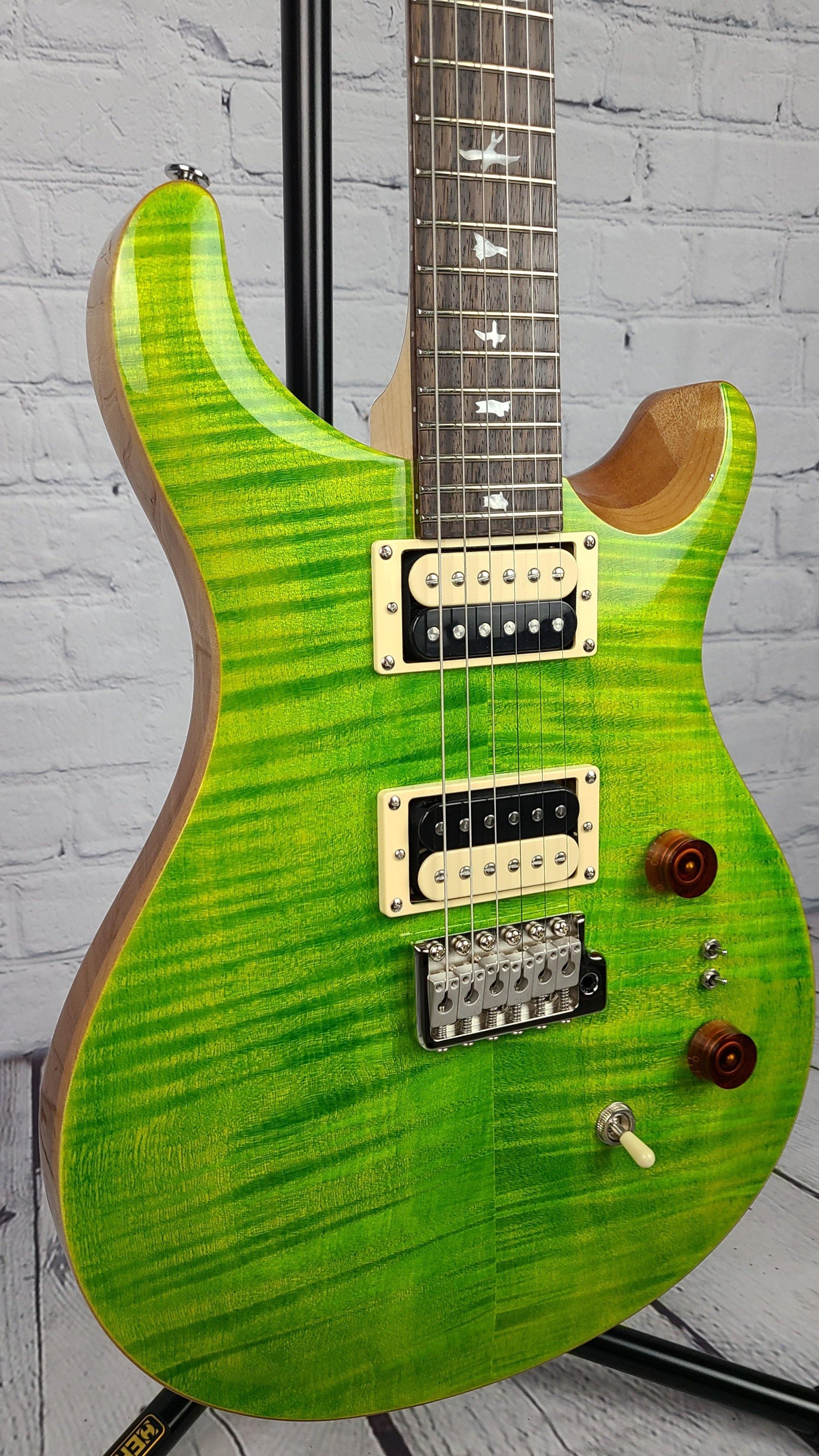 Paul Reed Smith PRS SE Custom 24-08 2021 Eriza Verde - Guitar Brando