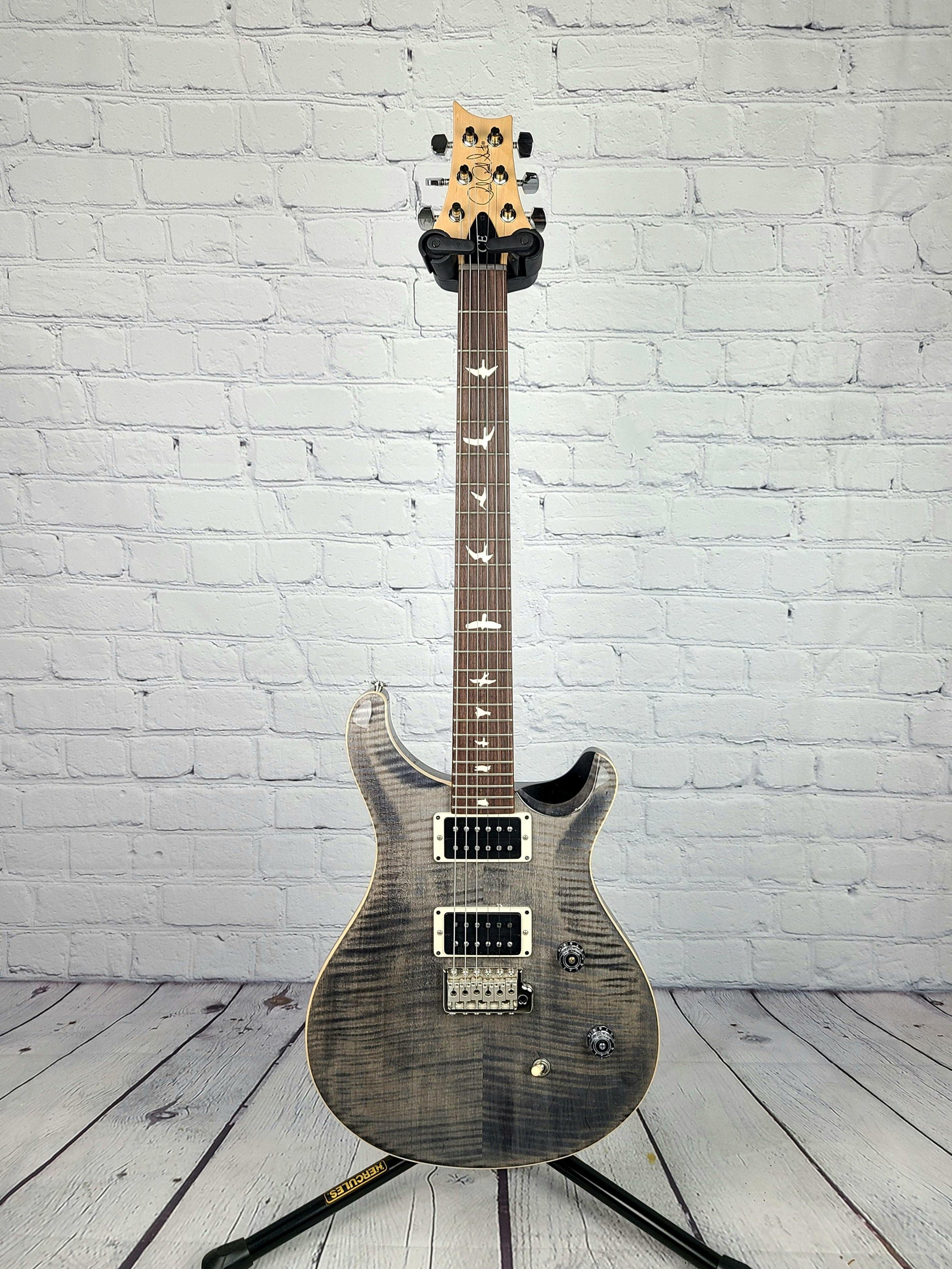 Paul Reed Smith PRS CE24 Bolt-On Electric Guitar Faded Grey Black - Guitar Brando