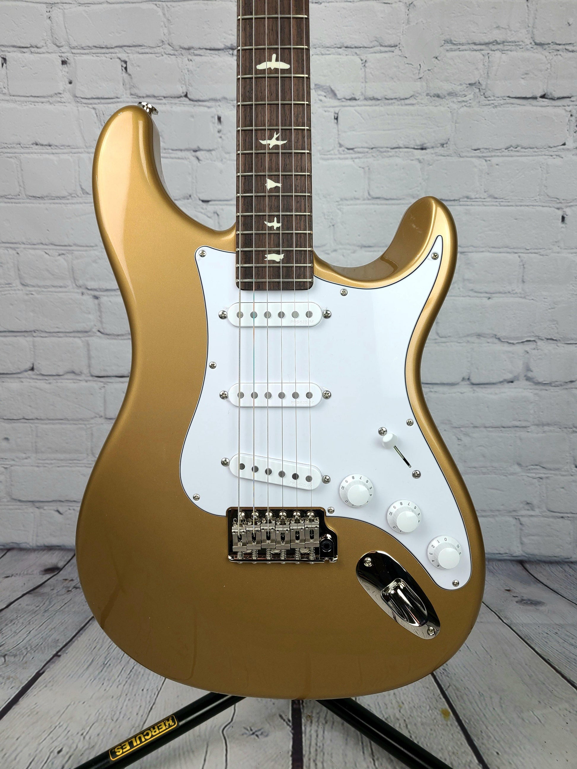 Paul Reed Smith PRS Silver Sky John Mayer Golden Mesa Rosewood Fretboard - Guitar Brando