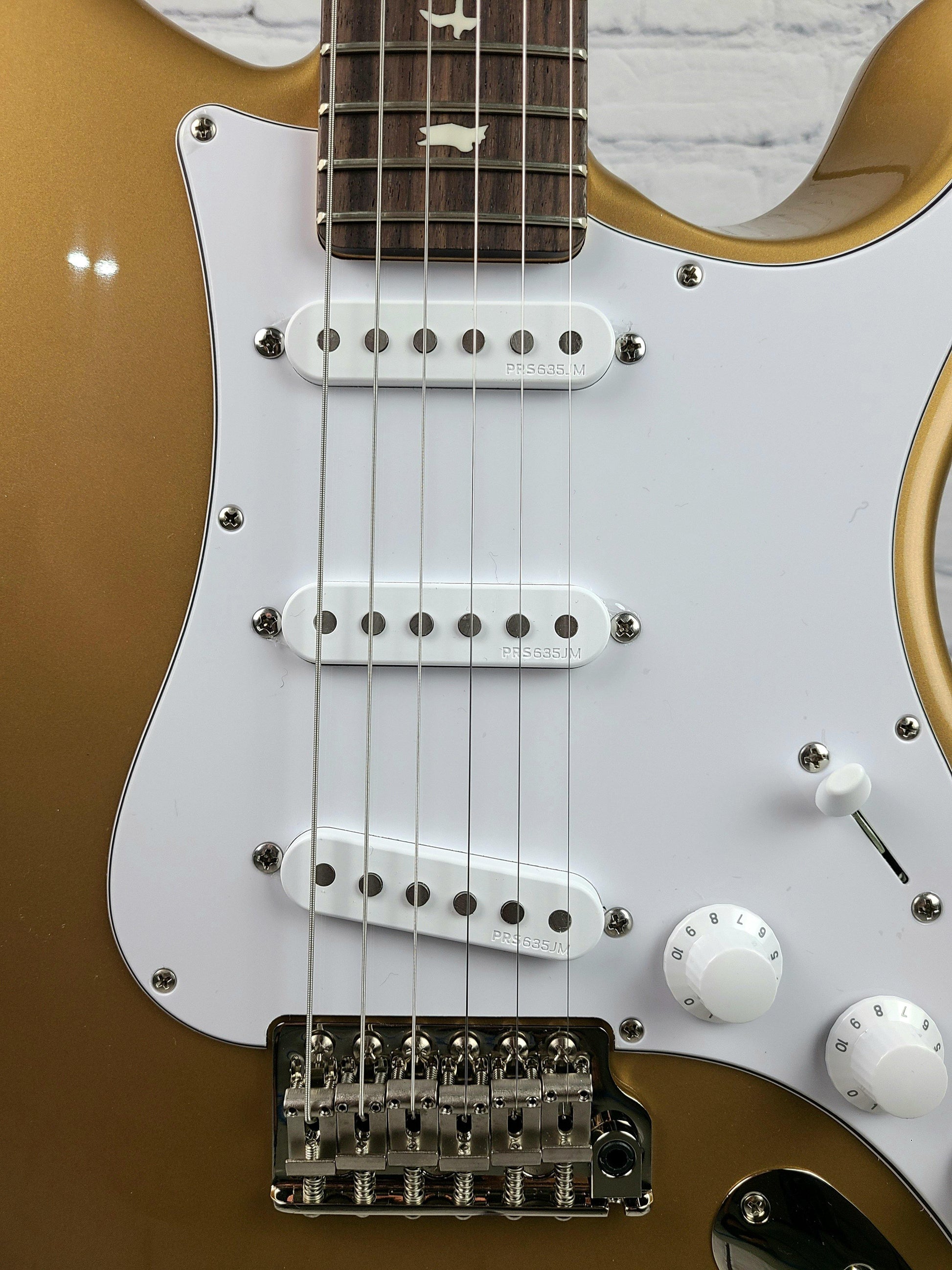 Paul Reed Smith PRS Silver Sky John Mayer Golden Mesa Rosewood Fretboard - Guitar Brando