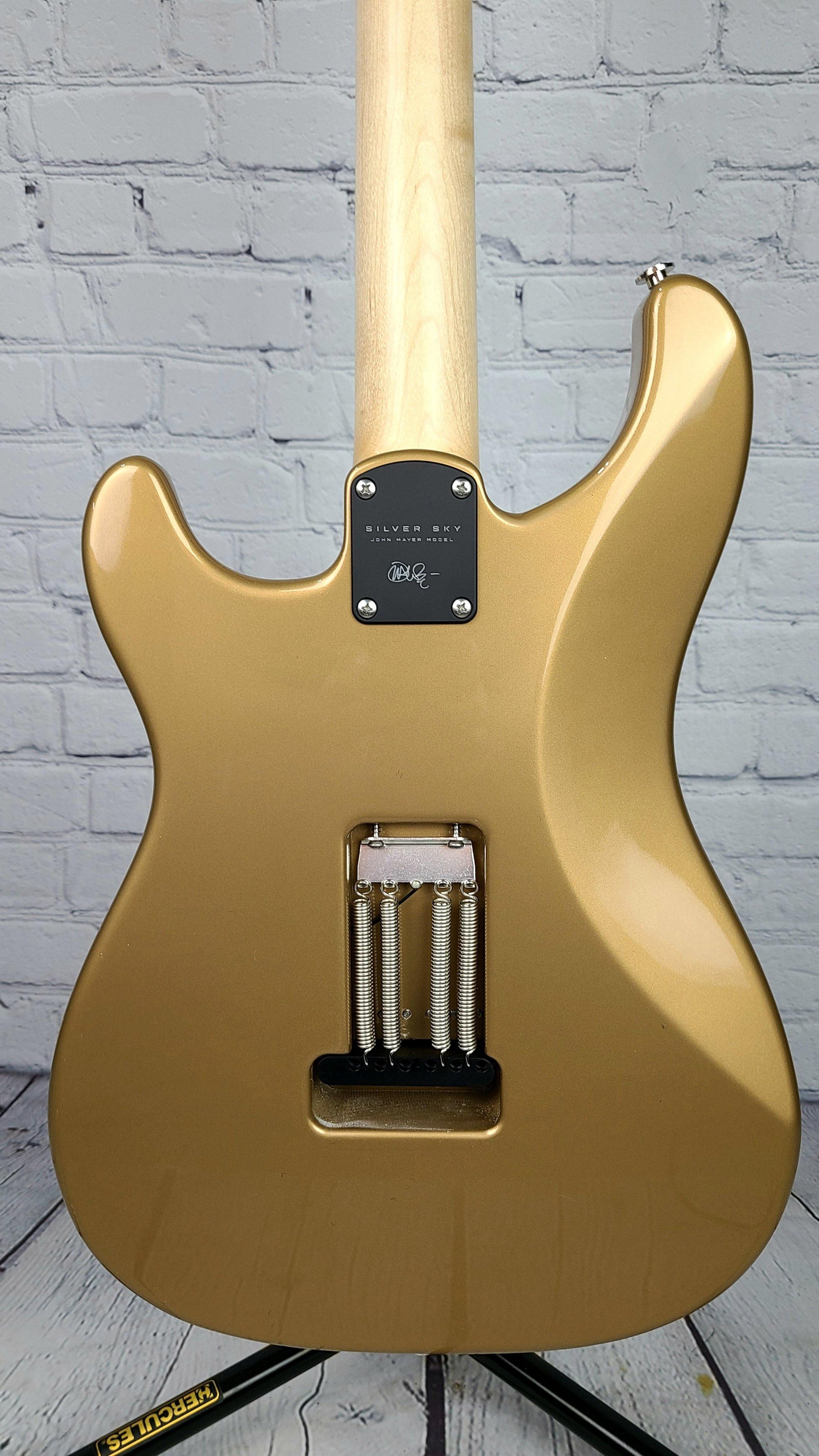 Paul Reed Smith PRS Silver Sky John Mayer Golden Mesa Rosewood Fretboard - Guitar Brando
