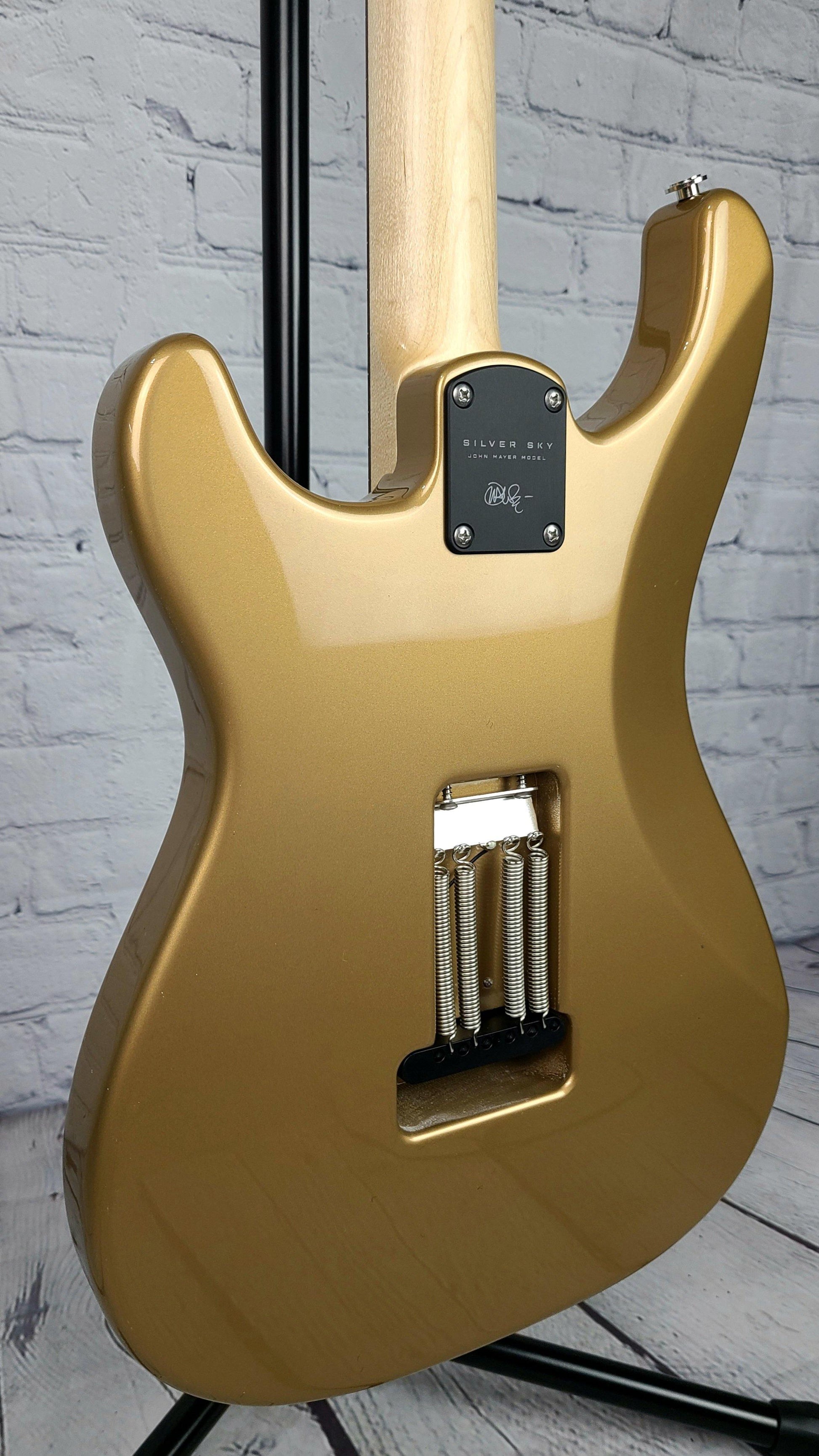 Paul Reed Smith PRS Silver Sky John Mayer Golden Mesa Rosewood Fretboard - Guitar Brando