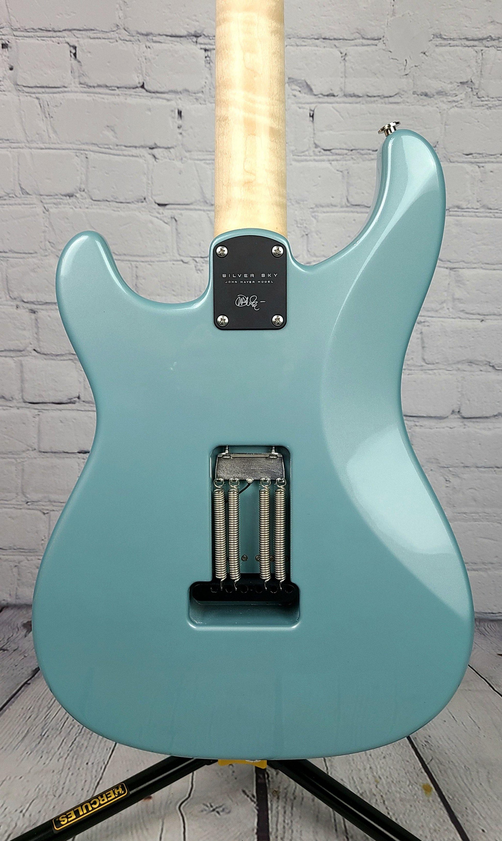 Paul Reed Smith PRS Silver Sky John Mayer Polar Blue Rosewood Fretboard - Guitar Brando