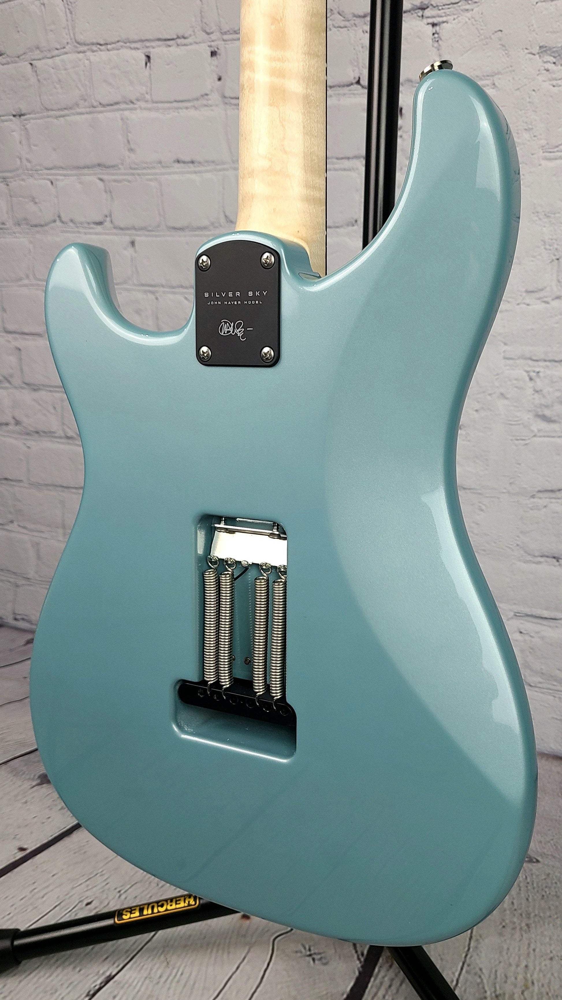 Paul Reed Smith PRS Silver Sky John Mayer Polar Blue Rosewood Fretboard - Guitar Brando