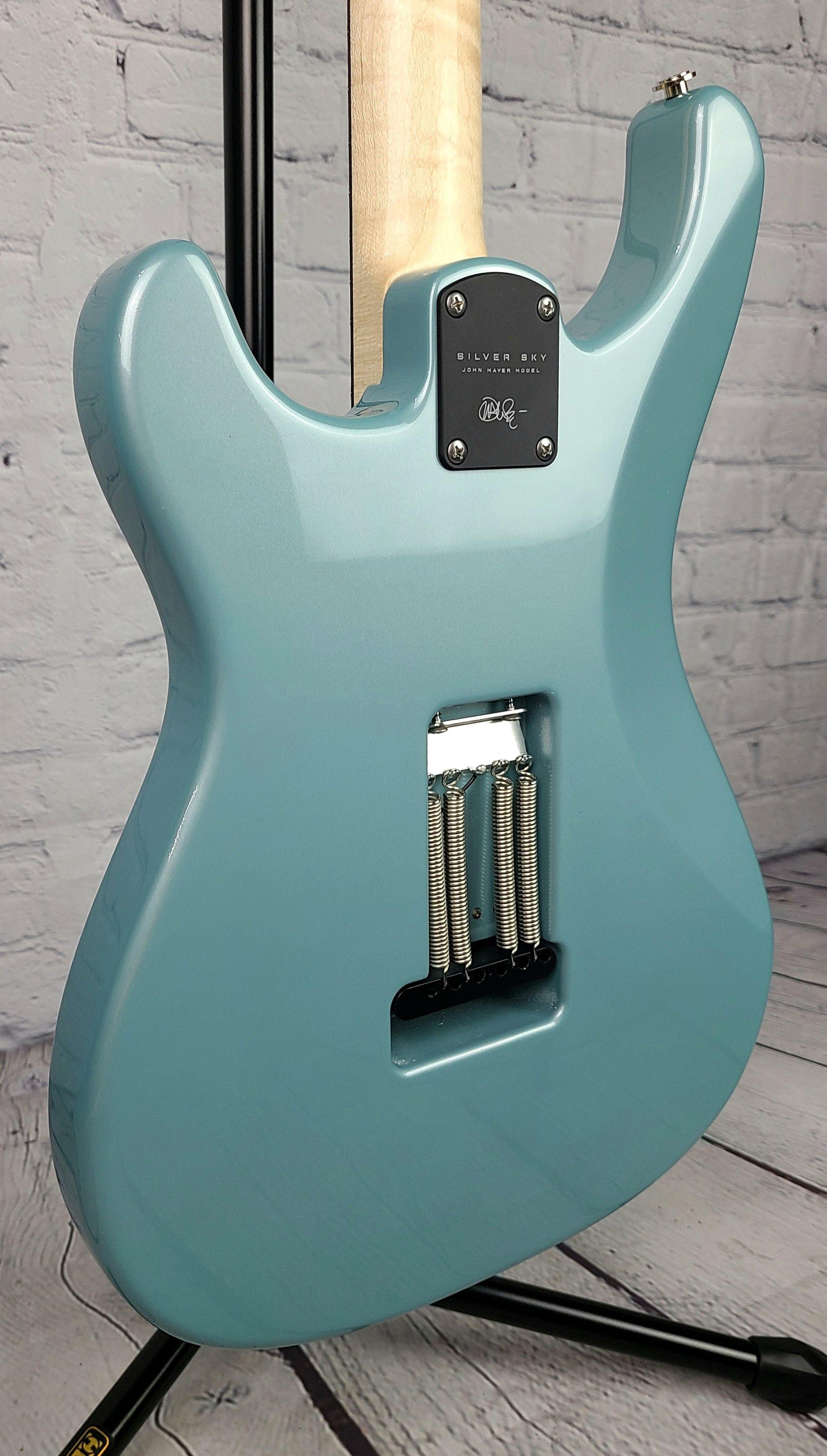 Paul Reed Smith PRS Silver Sky John Mayer Polar Blue Rosewood Fretboard - Guitar Brando