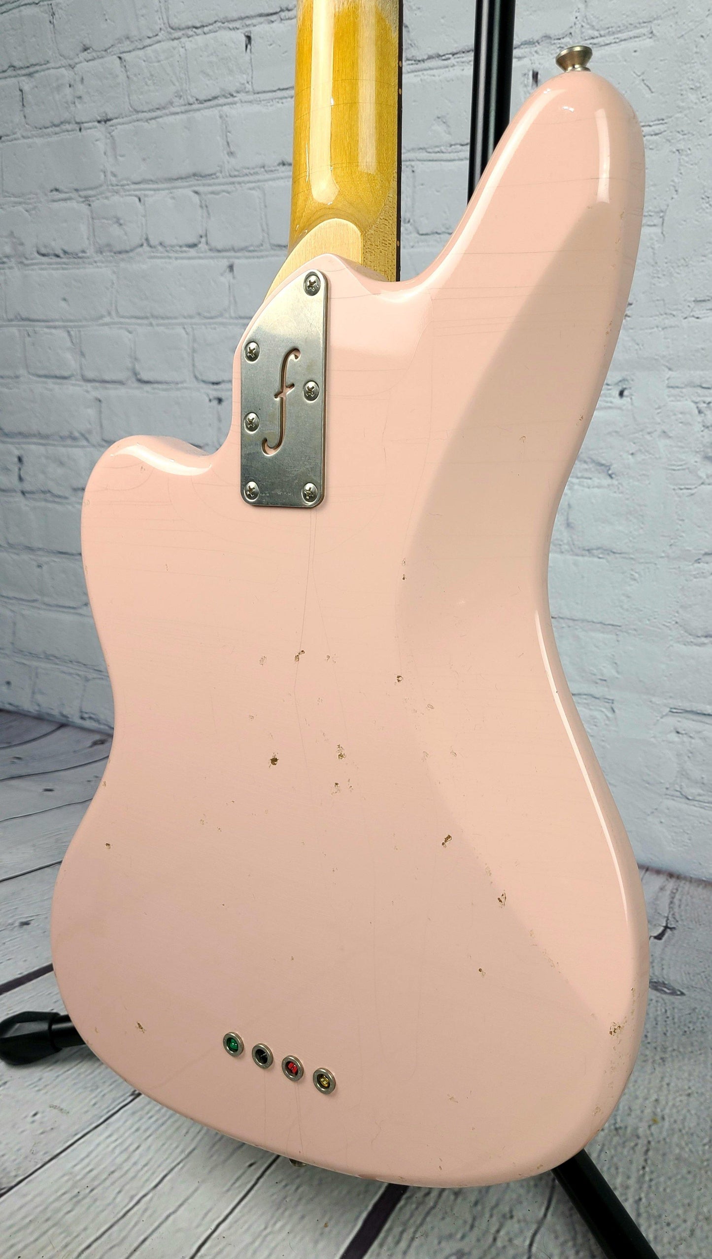 Fano Oltre JM4 Bass Guitar Shell Pink USA Made - Guitar Brando