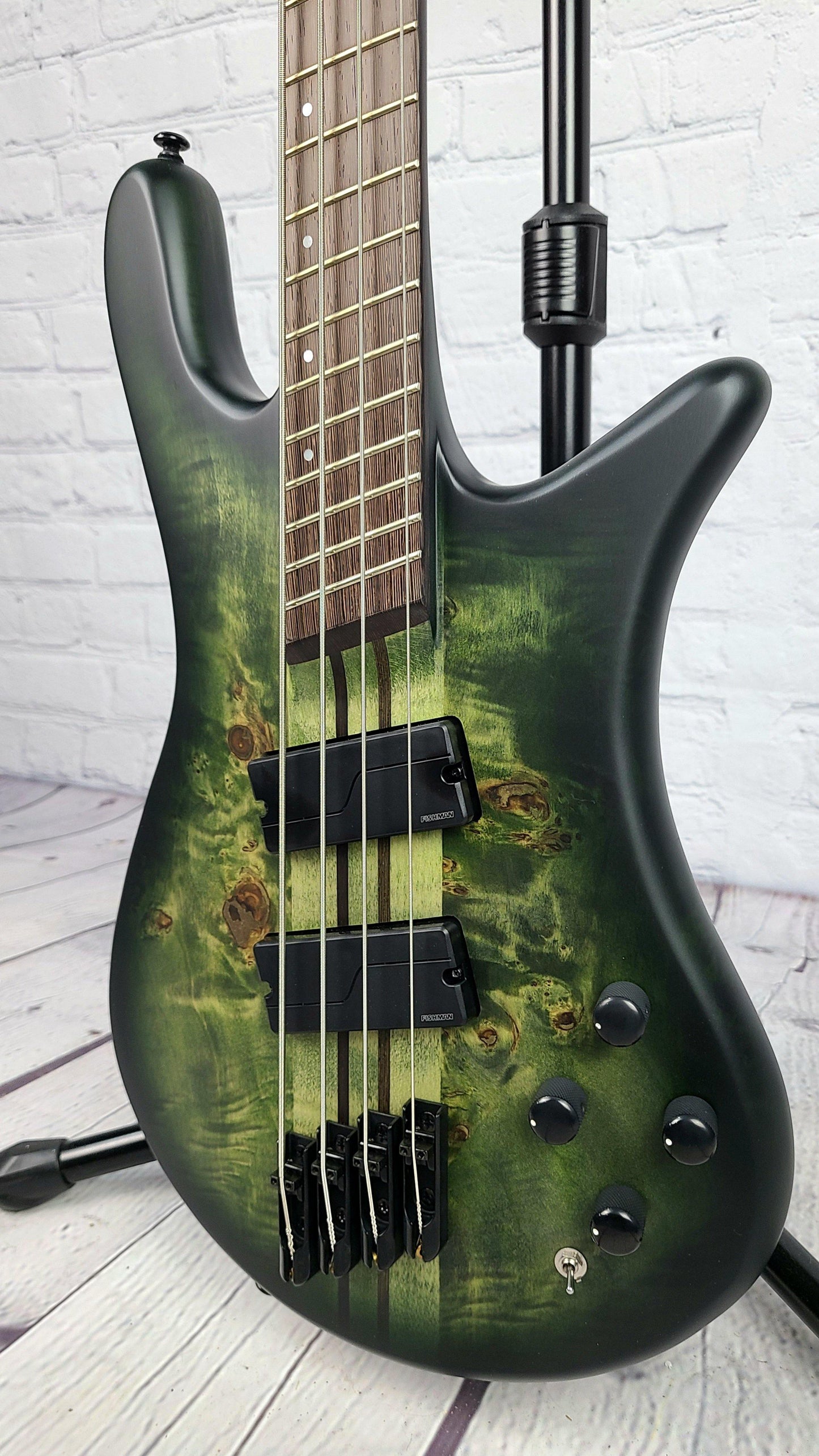 Spector NS Dimension 4 Multiscale Bass Haunted Moss Matte - Guitar Brando