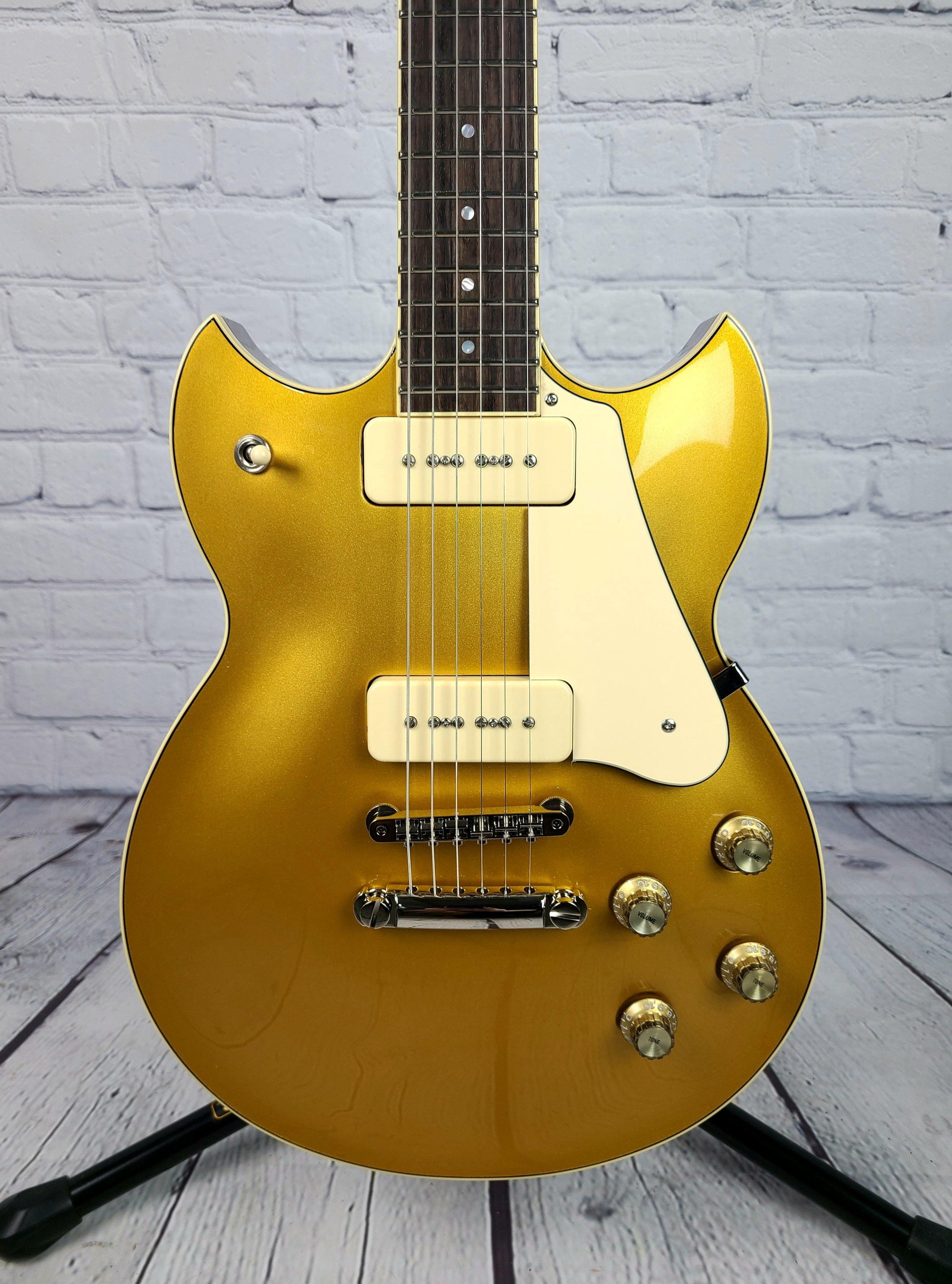 Yamaha SG1802 GT Gold Top Japan Seymour Duncan P90 Electric Guitar - Guitar Brando
