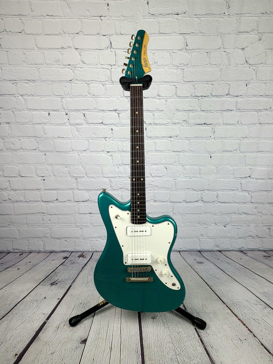 Fano JM6 Oltre Sherwood Green Rosewood Board USA Electric Guitar - Guitar Brando