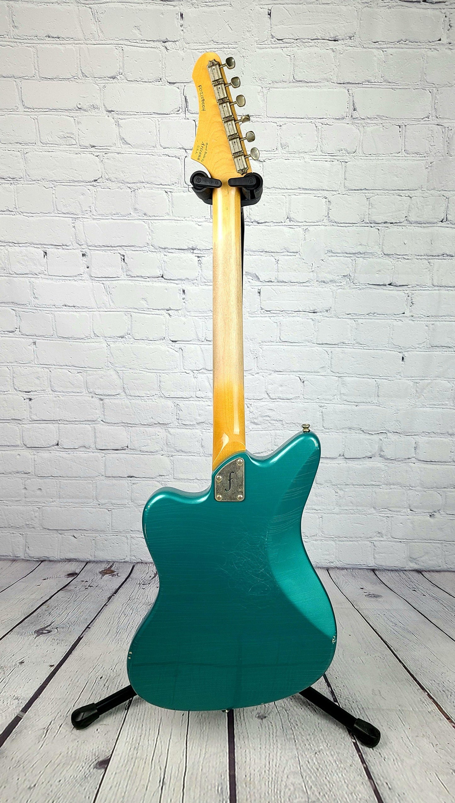 Fano JM6 Oltre Sherwood Green Rosewood Board USA Electric Guitar - Guitar Brando