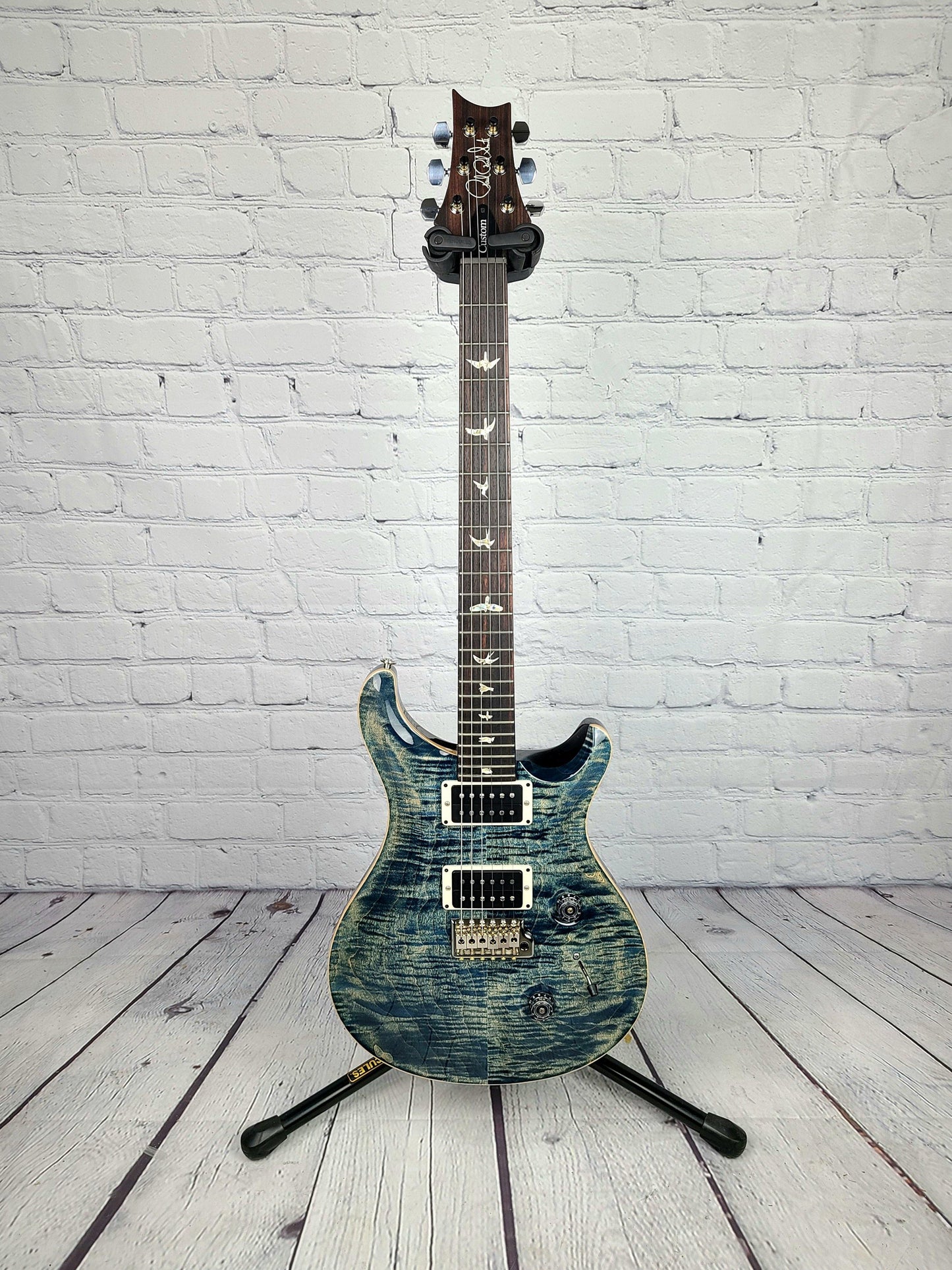 Paul Reed Smith PRS 2021 Custom 24 Core USA Faded Whale Blue - Guitar Brando