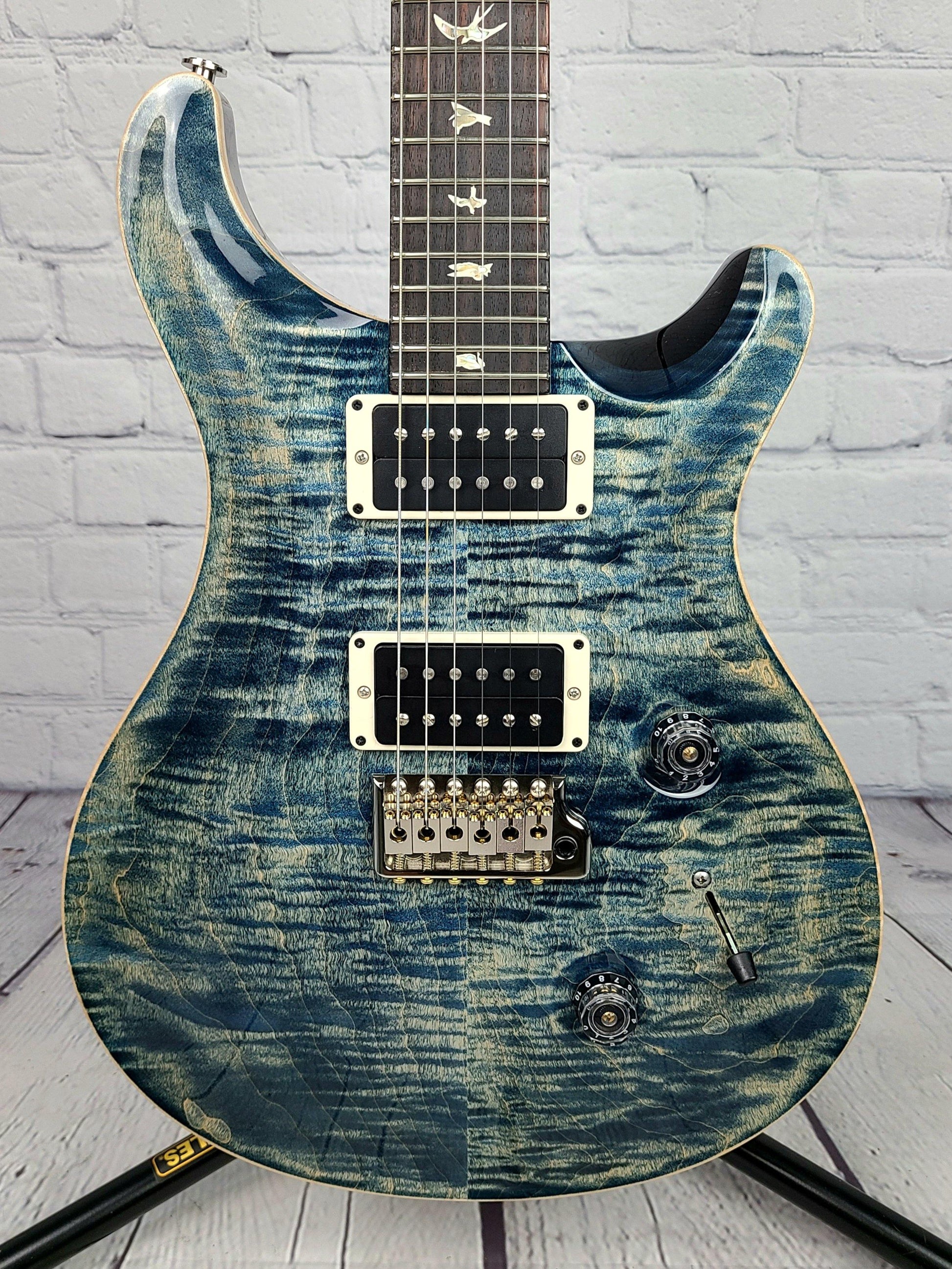 Paul Reed Smith PRS 2021 Custom 24 Core USA Faded Whale Blue - Guitar Brando