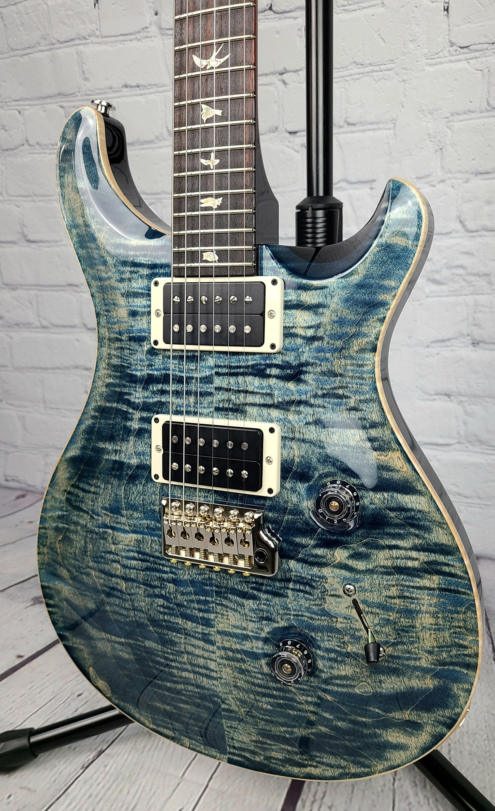 Paul Reed Smith PRS 2021 Custom 24 Core USA Faded Whale Blue - Guitar Brando