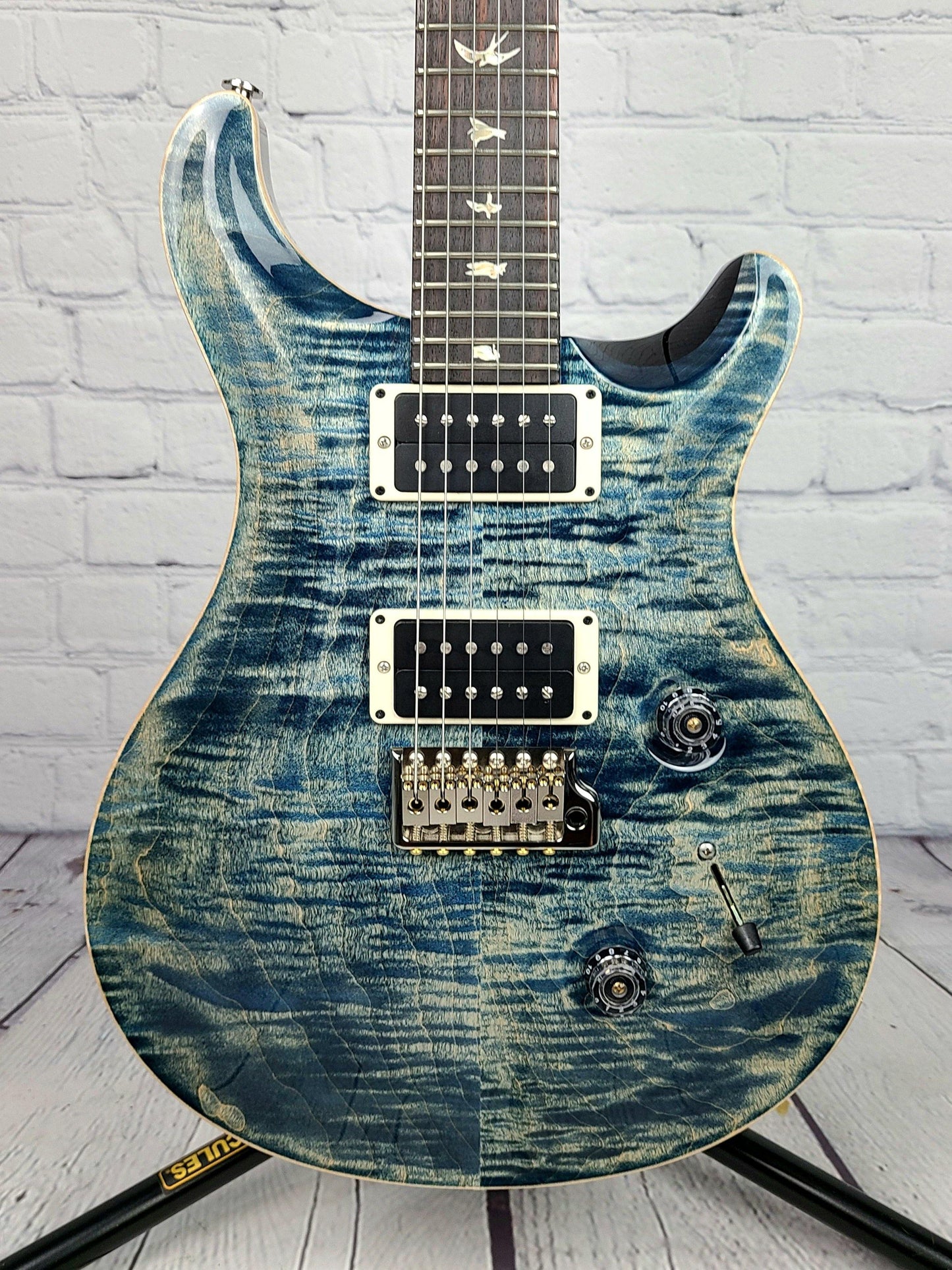 Paul Reed Smith PRS 2021 Custom 24 Core USA Faded Whale Blue - Guitar Brando