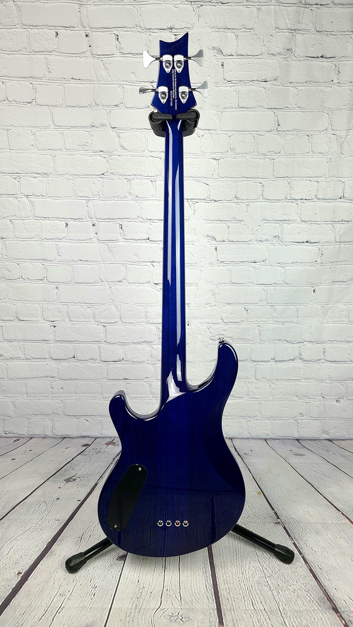 Paul Reed Smith PRS SE Kingfisher 4 String Bass Faded Blue Wraparound Burst 2021 - Guitar Brando