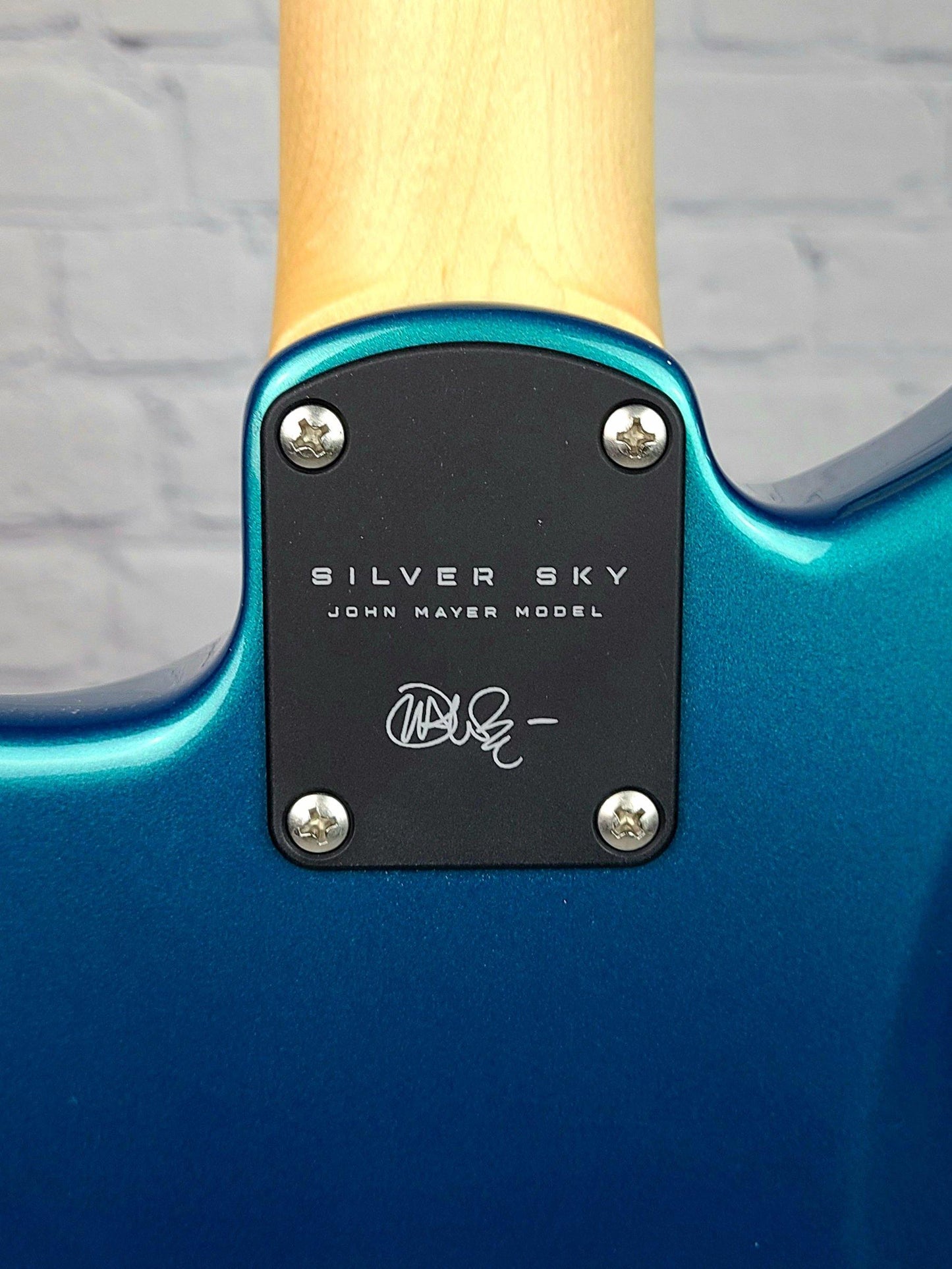 Paul Reed Smith PRS Silver Sky John Mayer Dodgem Blue Maple Fretboard - Guitar Brando