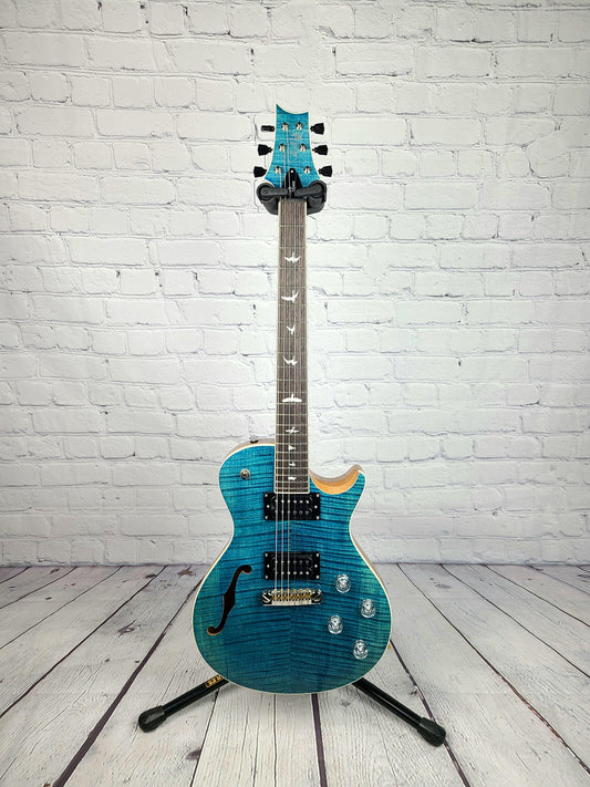 Paul Reed Smith Zach Myers Myers Blue 2021 Semi Hollow Electric Guitar - Guitar Brando