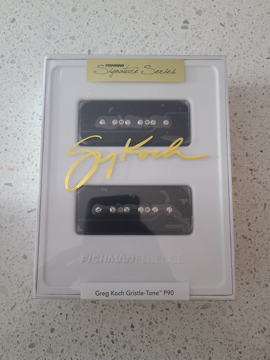 Fishman Fluence Greg Koch Gristle Tone P90 Set Black PRF-P9S-GK2