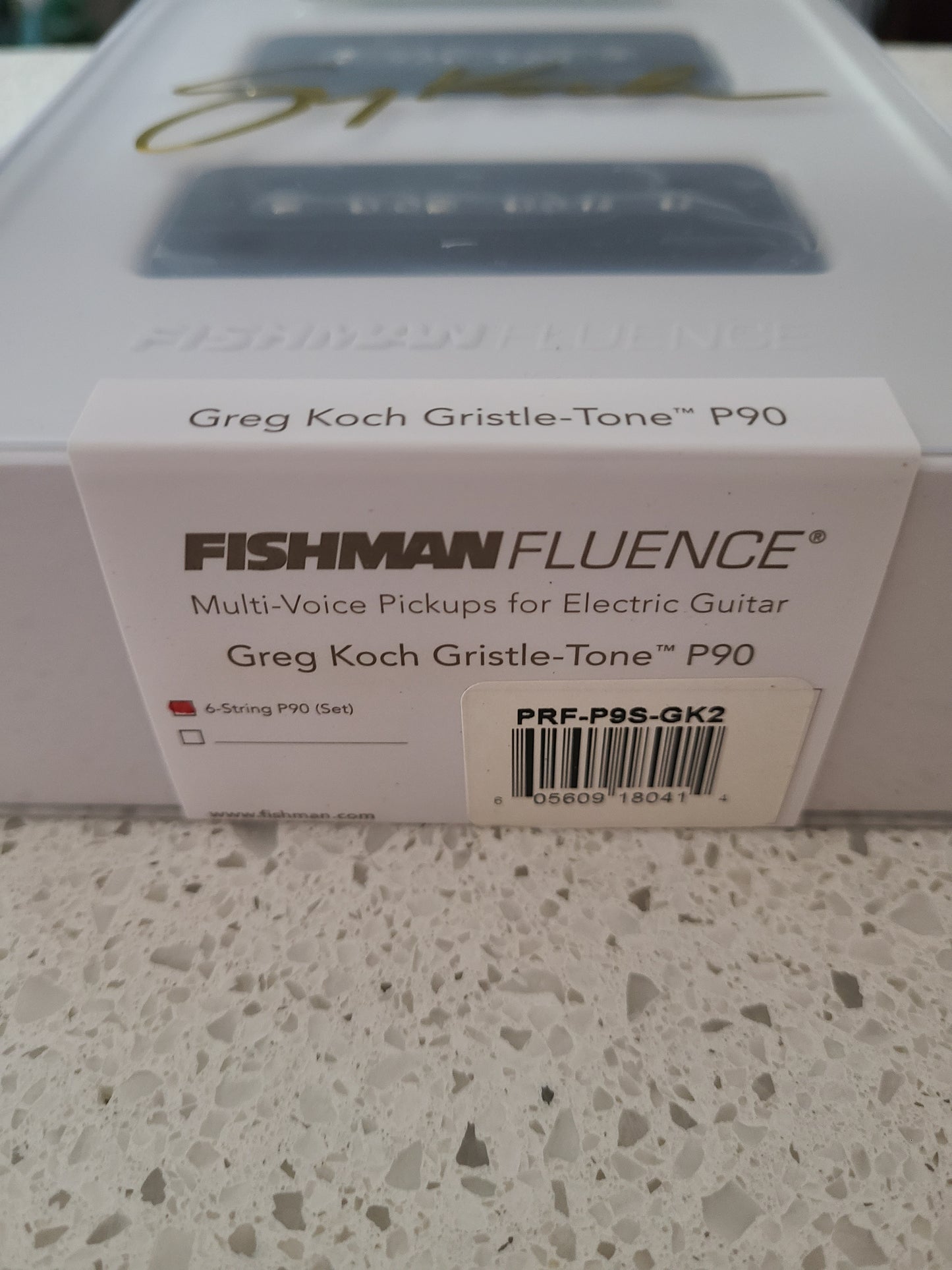 Fishman Fluence Greg Koch Gristle Tone P90 Set Black PRF-P9S-GK2