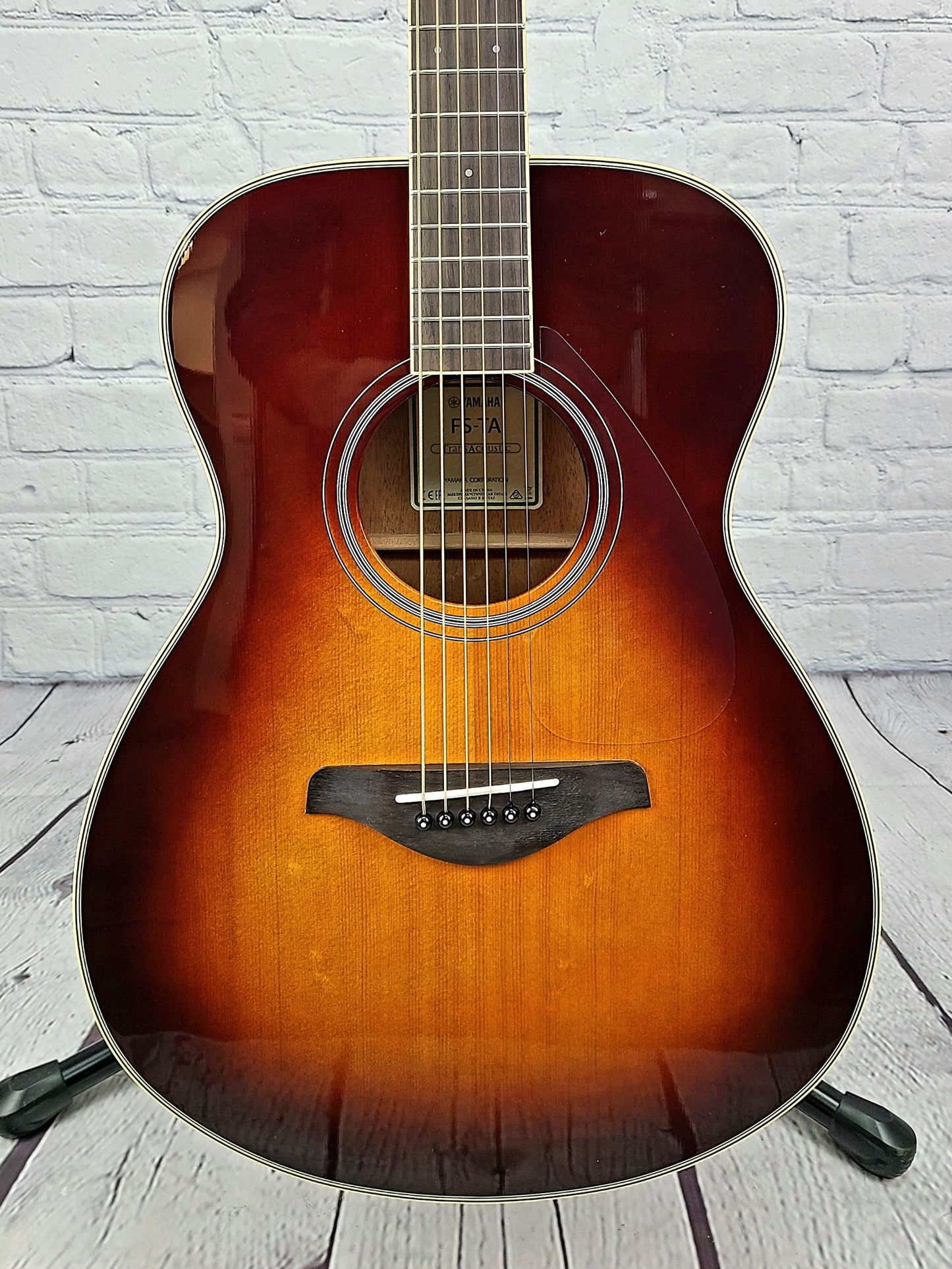 Yamaha FS-TA TransAcoustic Electric Acoustic Guitar Brown Sunburst