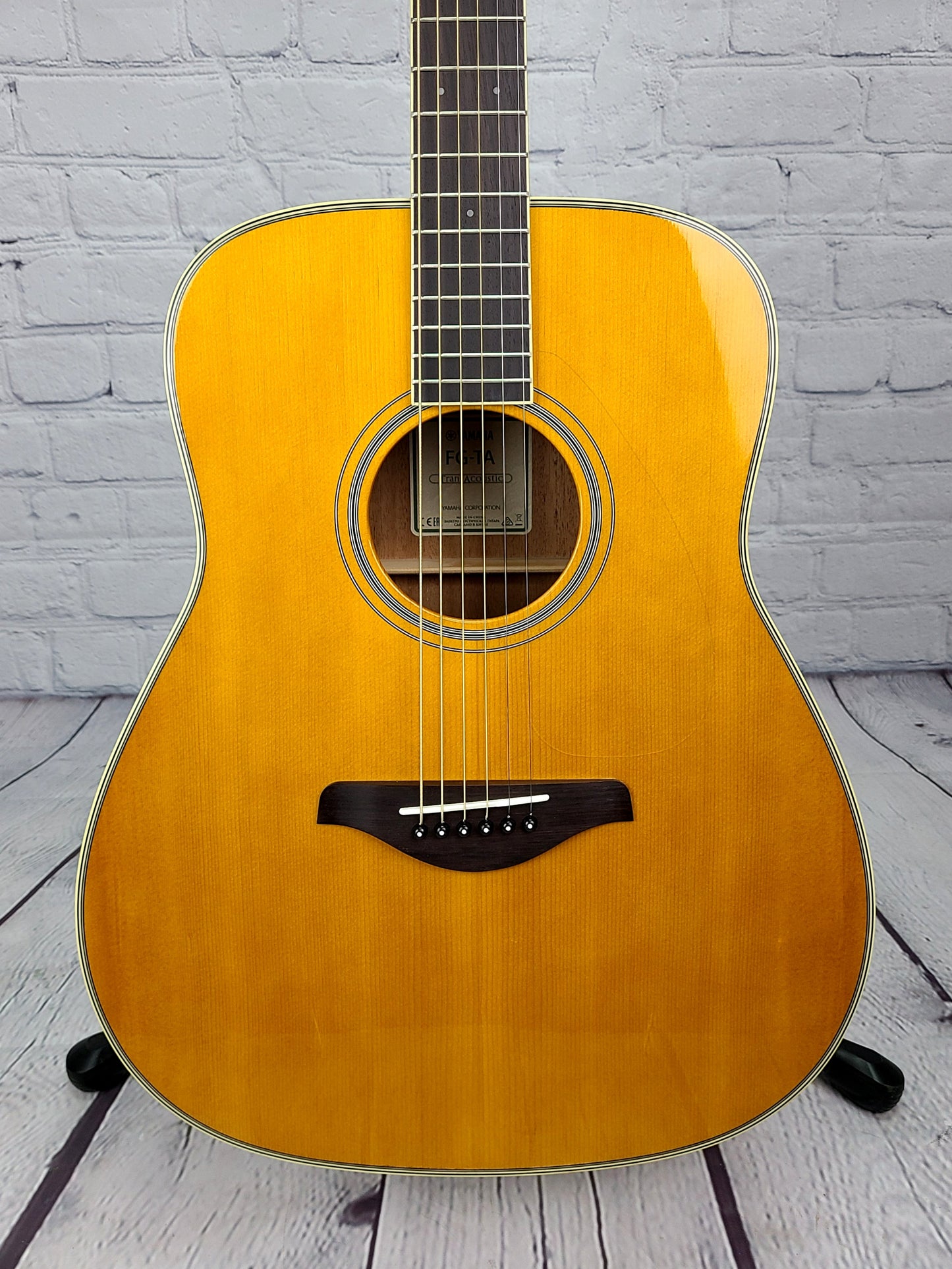Yamaha FG-TA VT TransAcoustic Vintage Tint Electric Acoustic Guitar