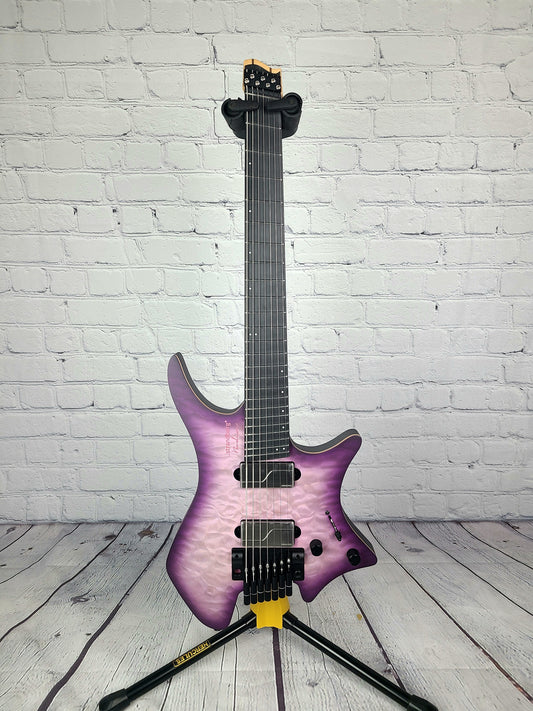 Strandberg Boden Prog NX 7 String Electric Guitar Twilight Purple DEMO