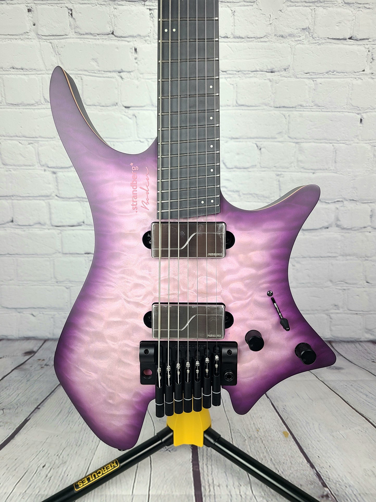 Strandberg Boden Prog NX 7 String Electric Guitar Twilight Purple DEMO