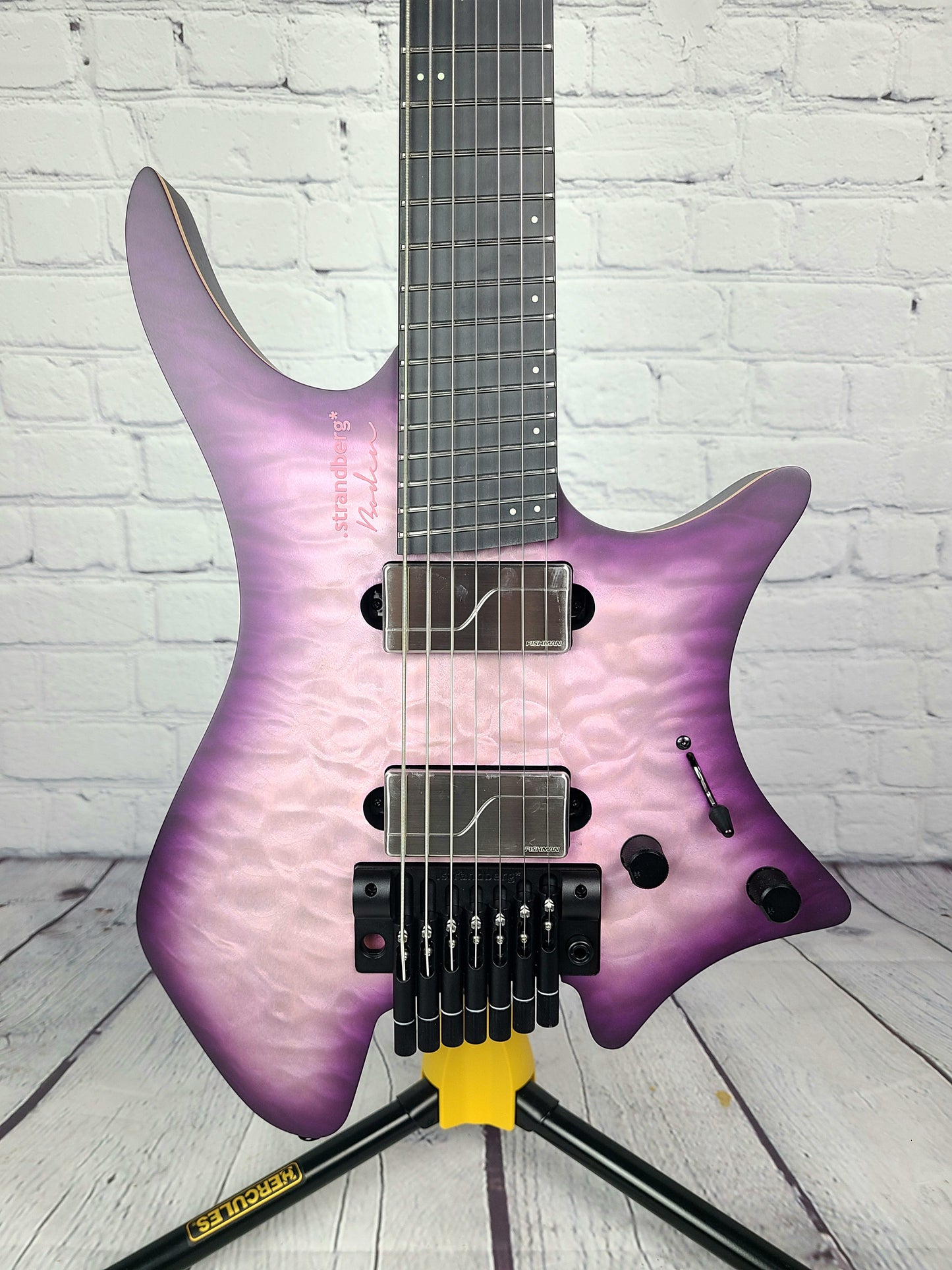 Strandberg Boden Prog NX 7 String Electric Guitar Twilight Purple DEMO