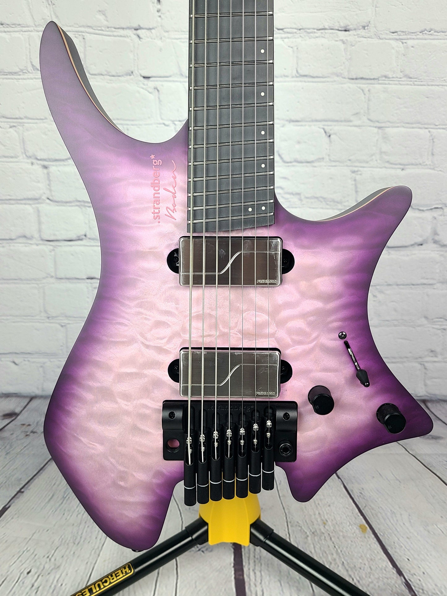 Strandberg Boden Prog NX 7 String Electric Guitar Twilight Purple DEMO