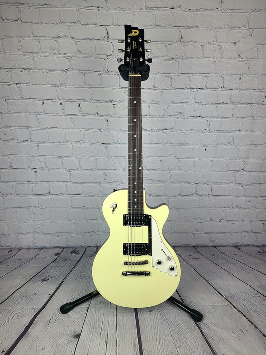 Duesenberg Guitars Starplayer Special Vintage White Electric Guitar Black DSP-VW