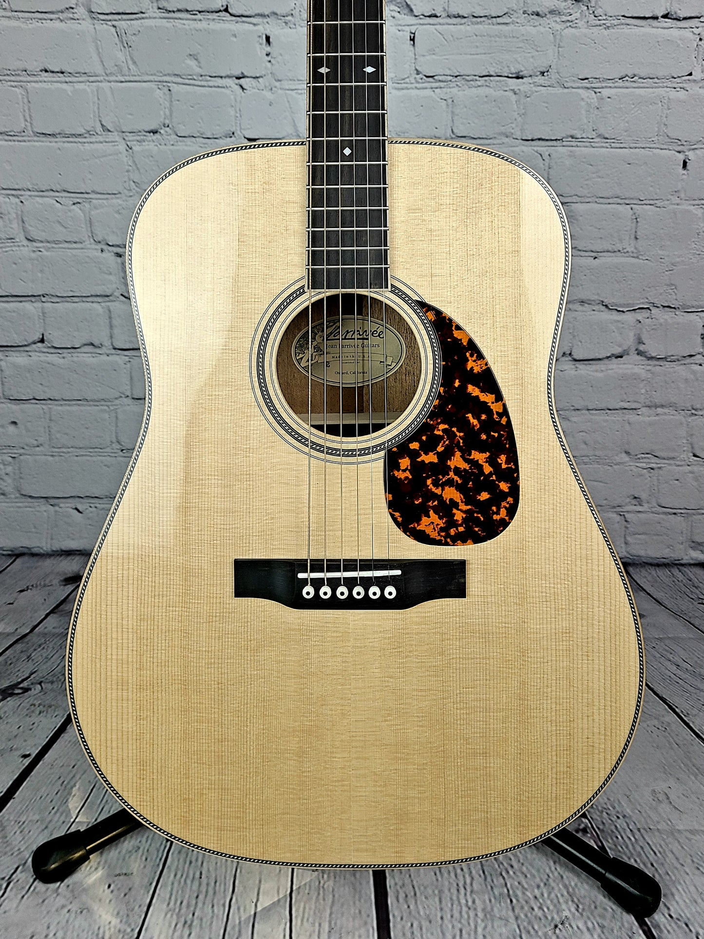 Larrivee D-44 Legacy Series Dreadnaught Acoustic Guitar Gloss Mahogany Spruce