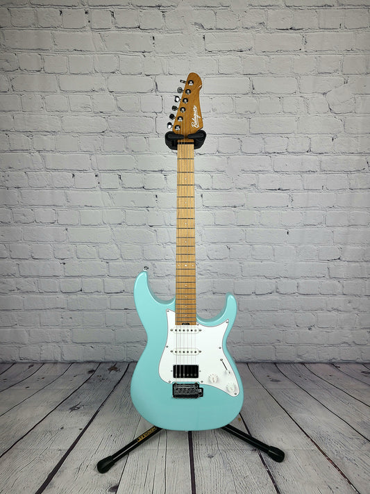 Balaguer Select Toro Classic HSS Roasted Maple Electric Guitar Pastel Blue