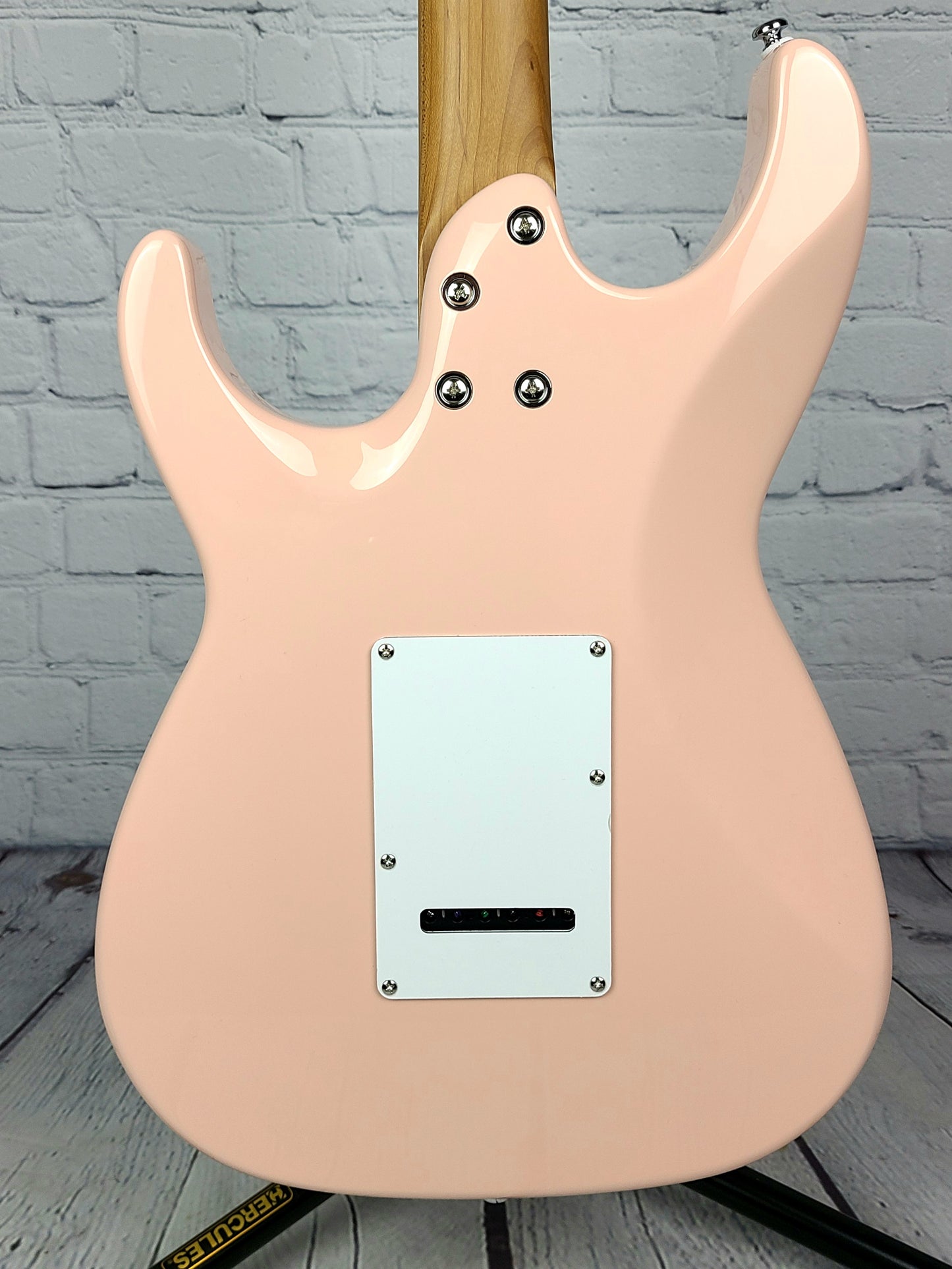 Balaguer Select Toro Classic HSS Roasted Maple Electric Guitar Pastel Pink