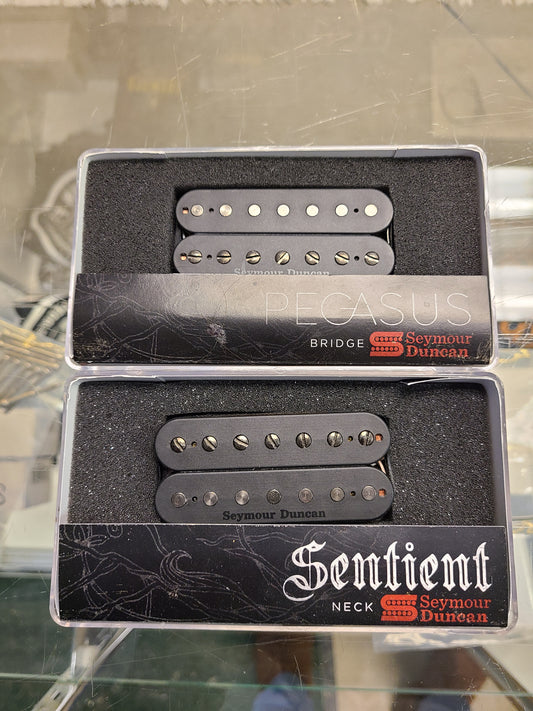 USED Seymour Duncan Pegasus + Sentient 7 String Electric Guitar Pickups