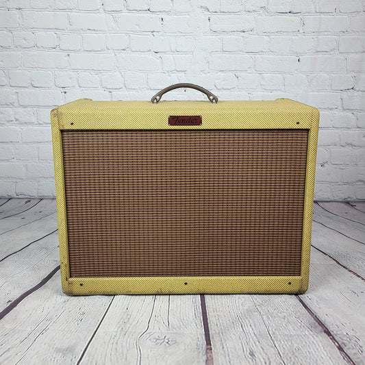 USED Fender Blues Deluxe USA Tweed Tube Amplifier 12" Speaker 40 Watt